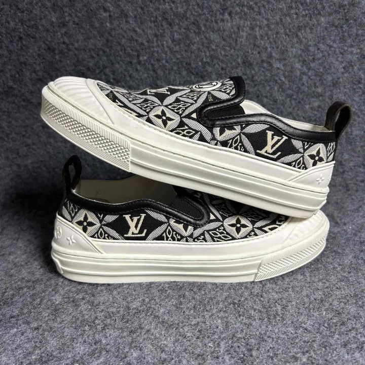 Louis Vuitton Louis Vuitton Playtime Slip-On Fashion Sneakers 0079 Size US 6 / IT 36 - 8 Thumbnail