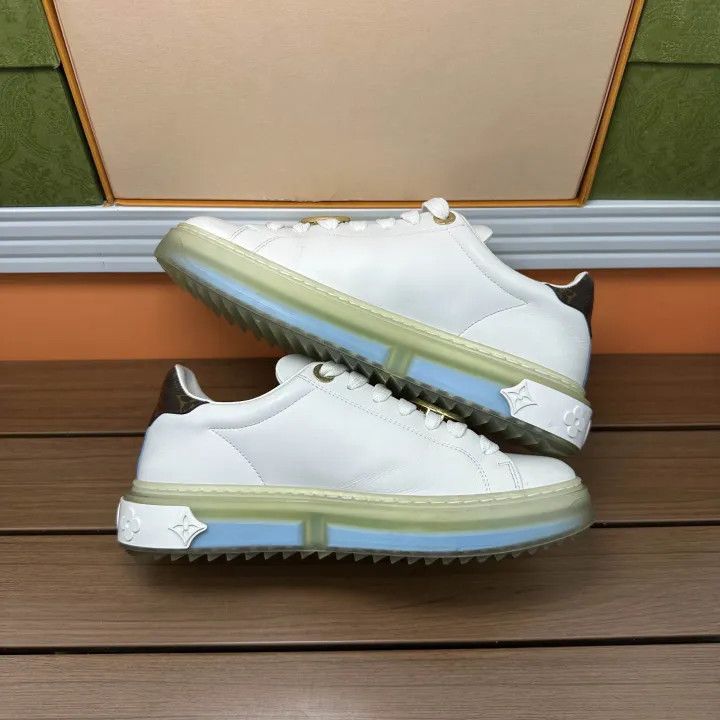 Louis Vuitton Louis Vuitton Time Out Low-Top Fashion Sneakers 0079 Size US 6 / IT 36 - 7 Thumbnail
