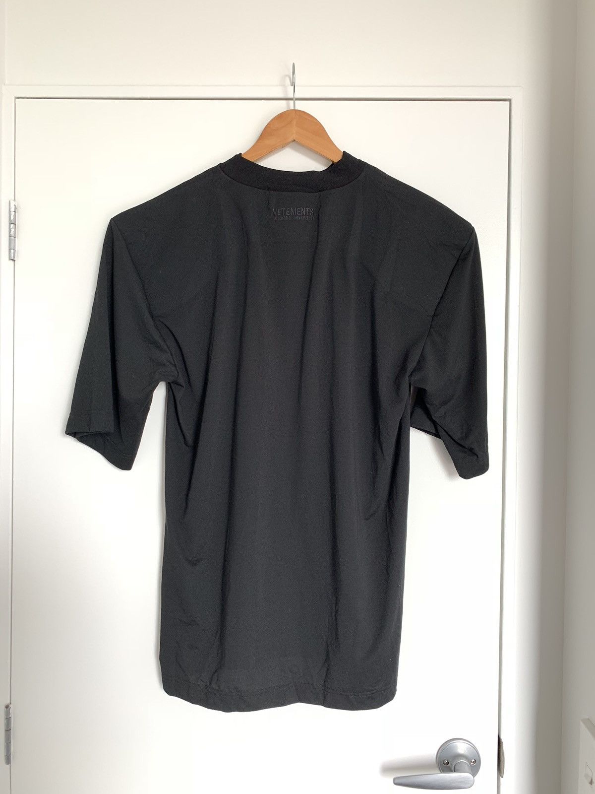 Ssense × Vetements “You Fuck'n Asshole” Football Shoulder T
