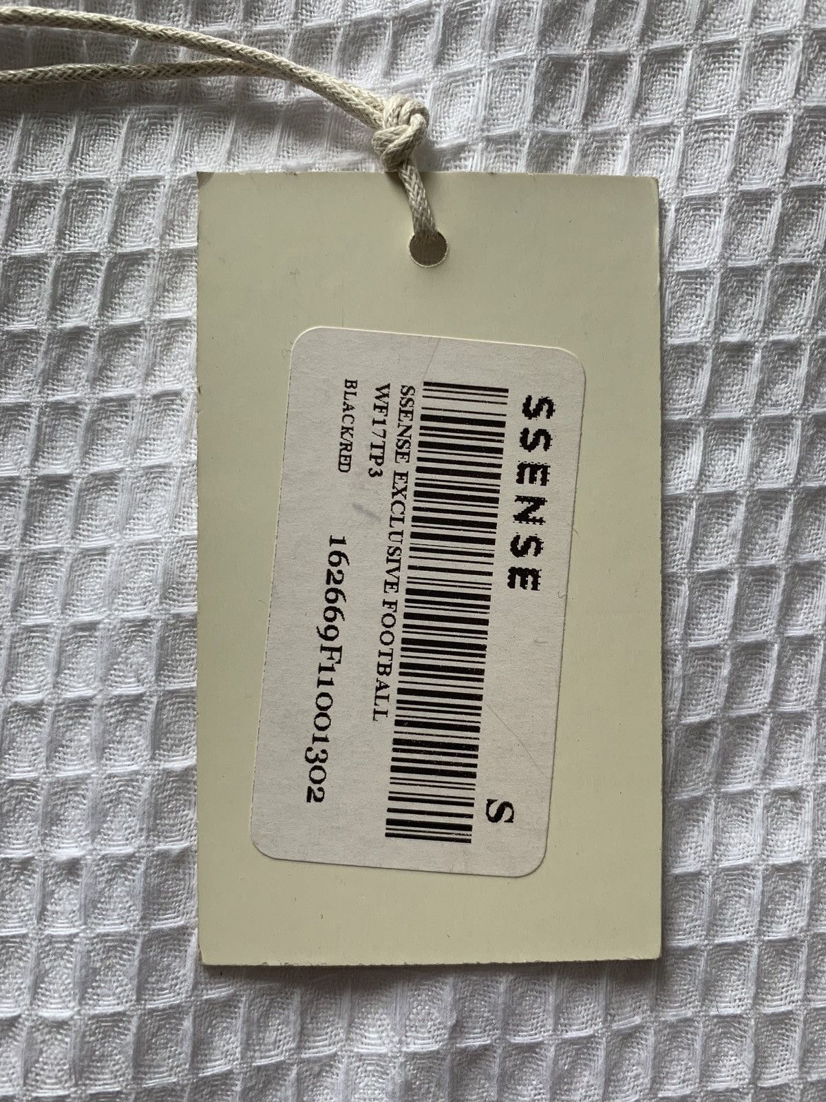 Ssense × Vetements “You Fuck'n Asshole” Football Shoulder T