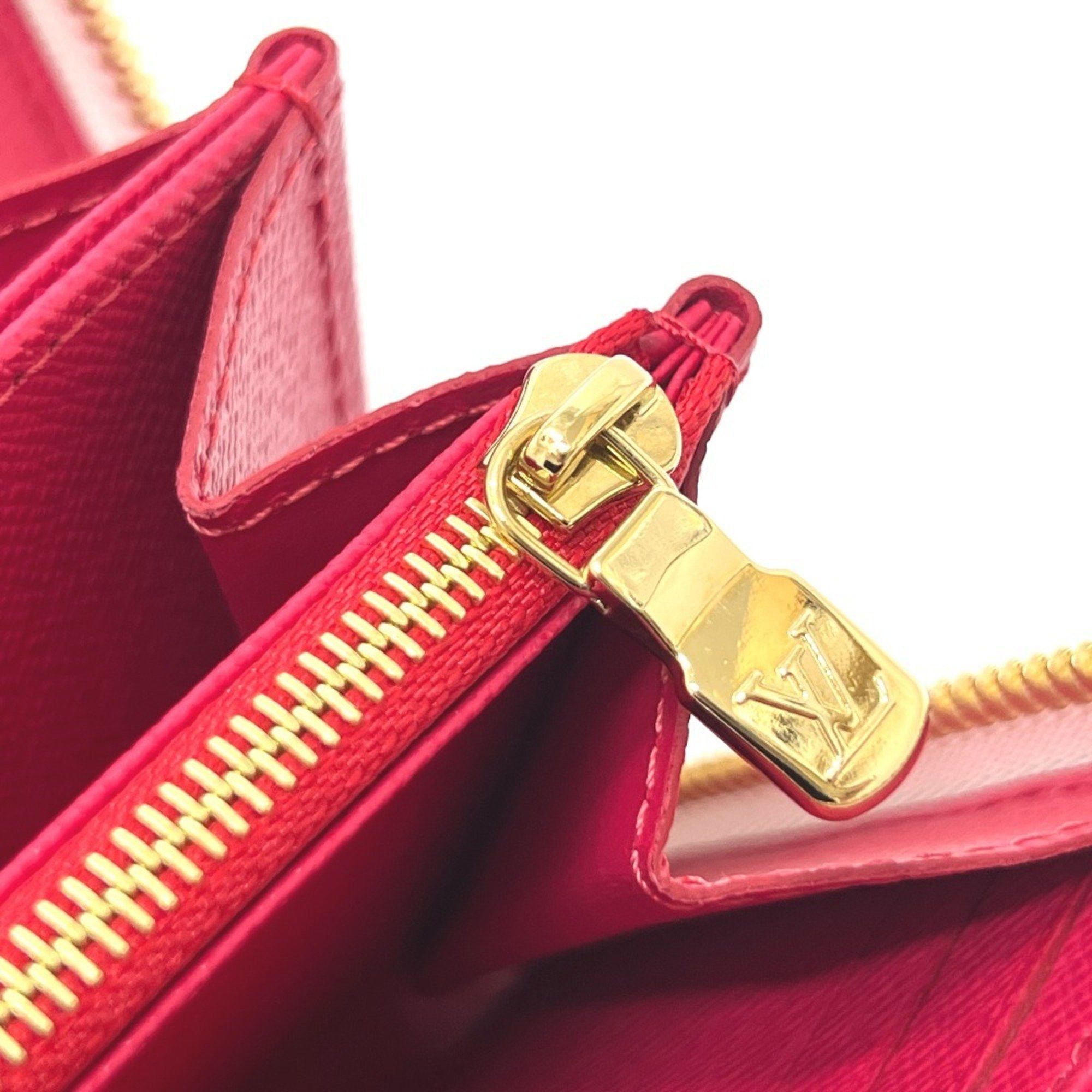 Louis Vuitton LOUIS VUITTON M14240 Takashi Murakami collaboration Monogram LV x TM Zippy Wallet Cherry Long Canvas Women's White Size ONE SIZE - 10 Thumbnail