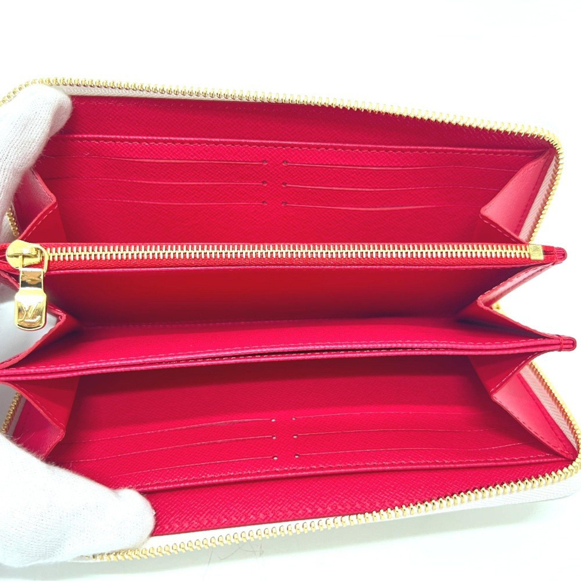 Louis Vuitton LOUIS VUITTON M14240 Takashi Murakami collaboration Monogram LV x TM Zippy Wallet Cherry Long Canvas Women's White Size ONE SIZE - 7 Thumbnail