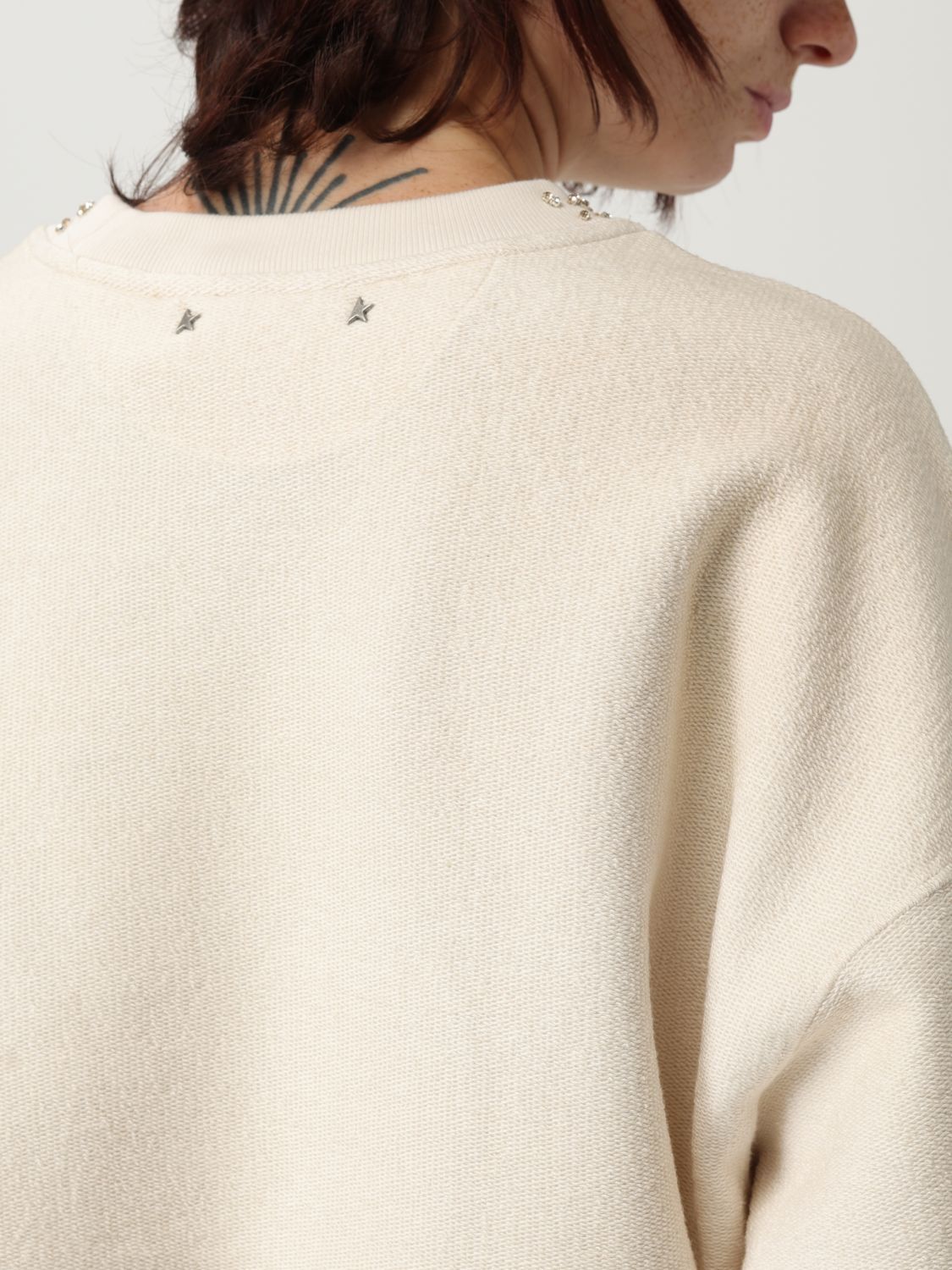 Golden Goose Golden Goose Sweatshirt Woman Ice Size M / US 6-8 / IT 42-44 - 4 Thumbnail