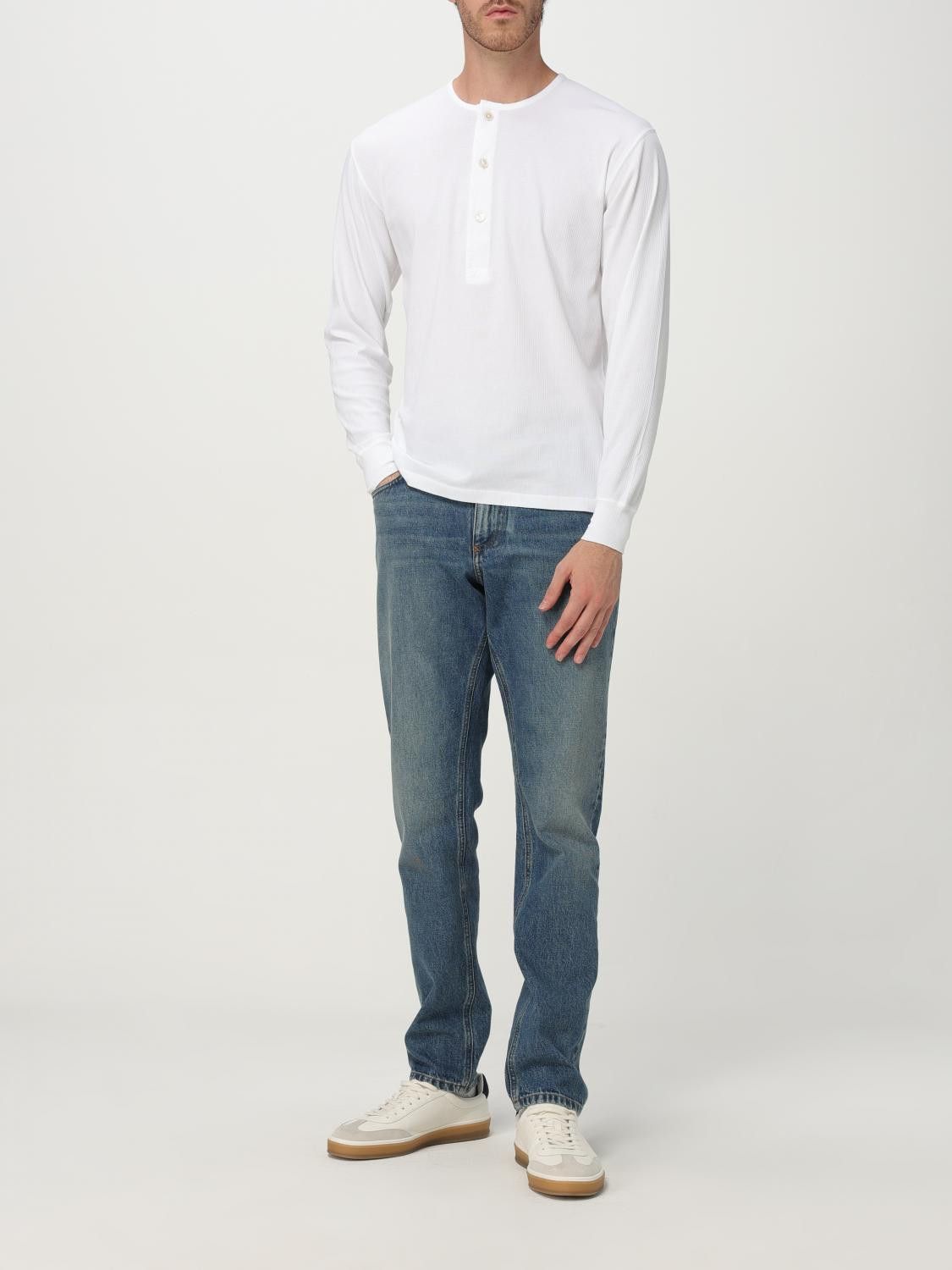 Tom Ford Tom Ford T-Shirt Men White Size US XL / EU 56 / 4 - 2 Thumbnail