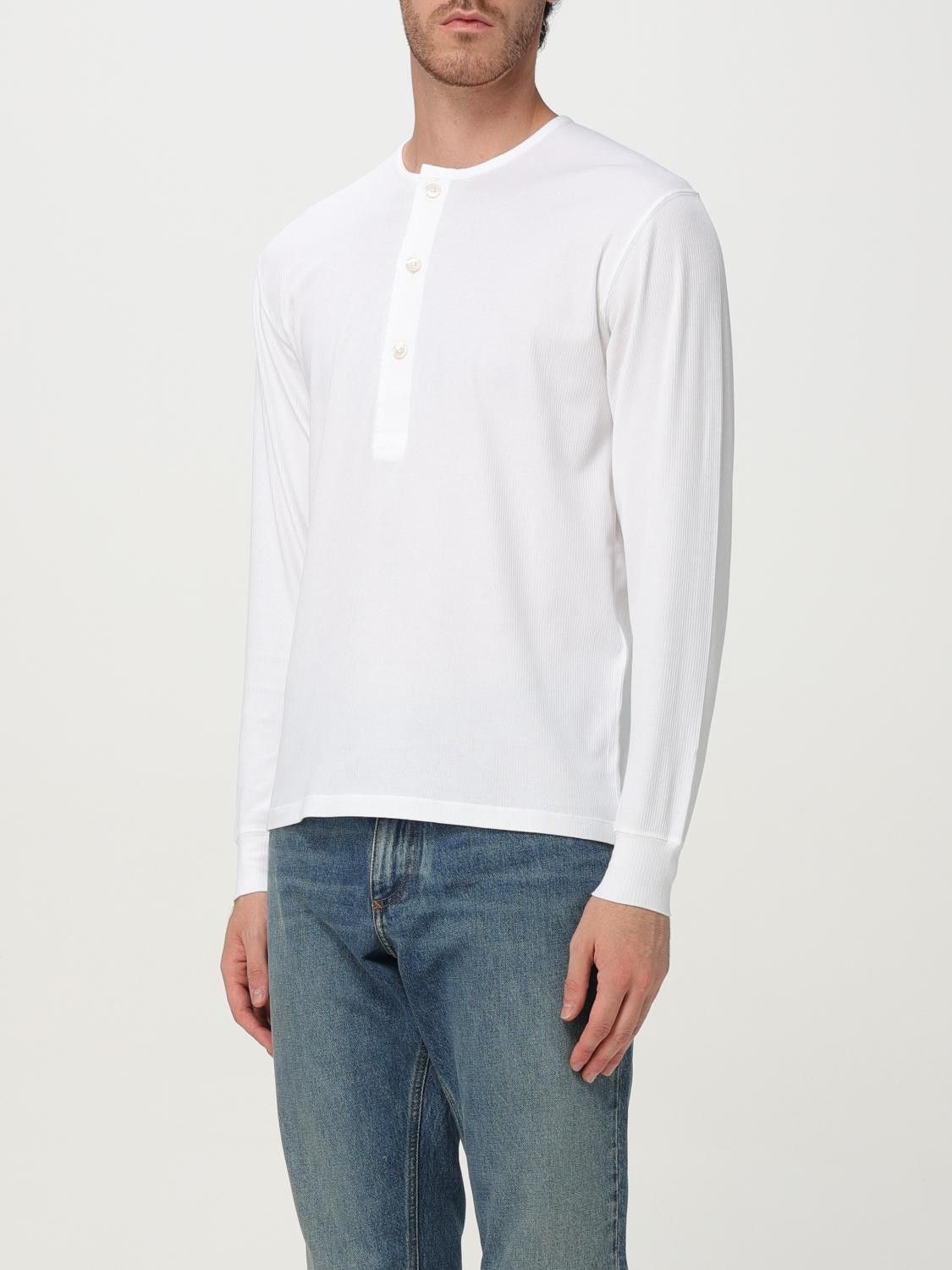 Tom Ford Tom Ford T-Shirt Men White Size US XL / EU 56 / 4 - 4 Thumbnail