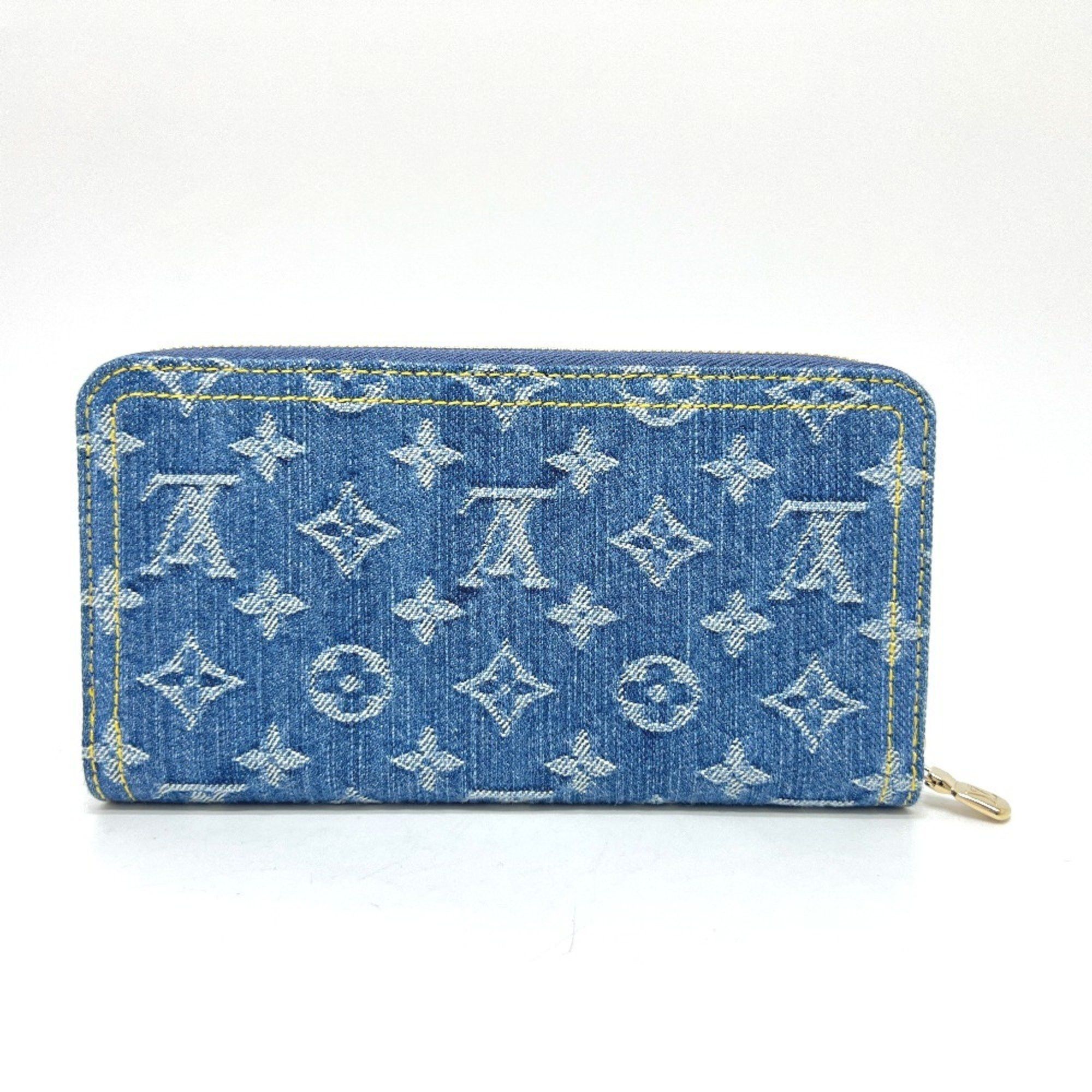 Louis Vuitton LOUIS VUITTON M23161 Takashi Murakami collaboration Monogram denim LV x TM Zippy wallet Wallet Long Women's Blue Size ONE SIZE - 2 Thumbnail