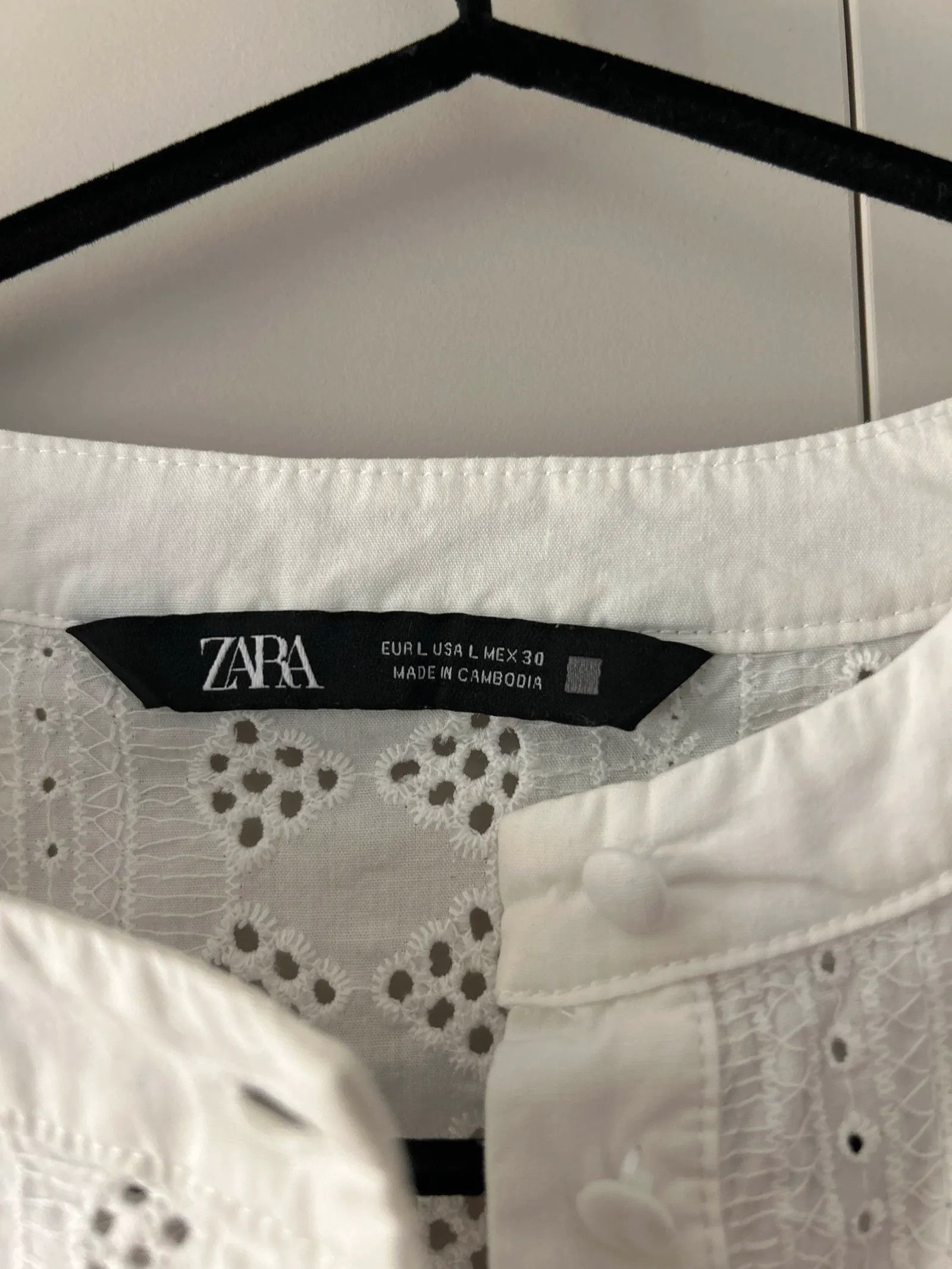 Zara Zara Blouse Size L / US 10 / IT 46 - 2 Thumbnail