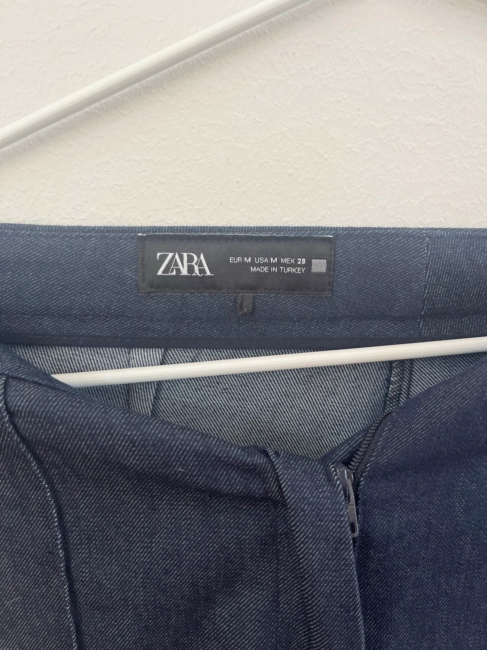Zara Zara Byxa denim flare Pants Size 28" / US 6 / IT 42 - 2 Thumbnail