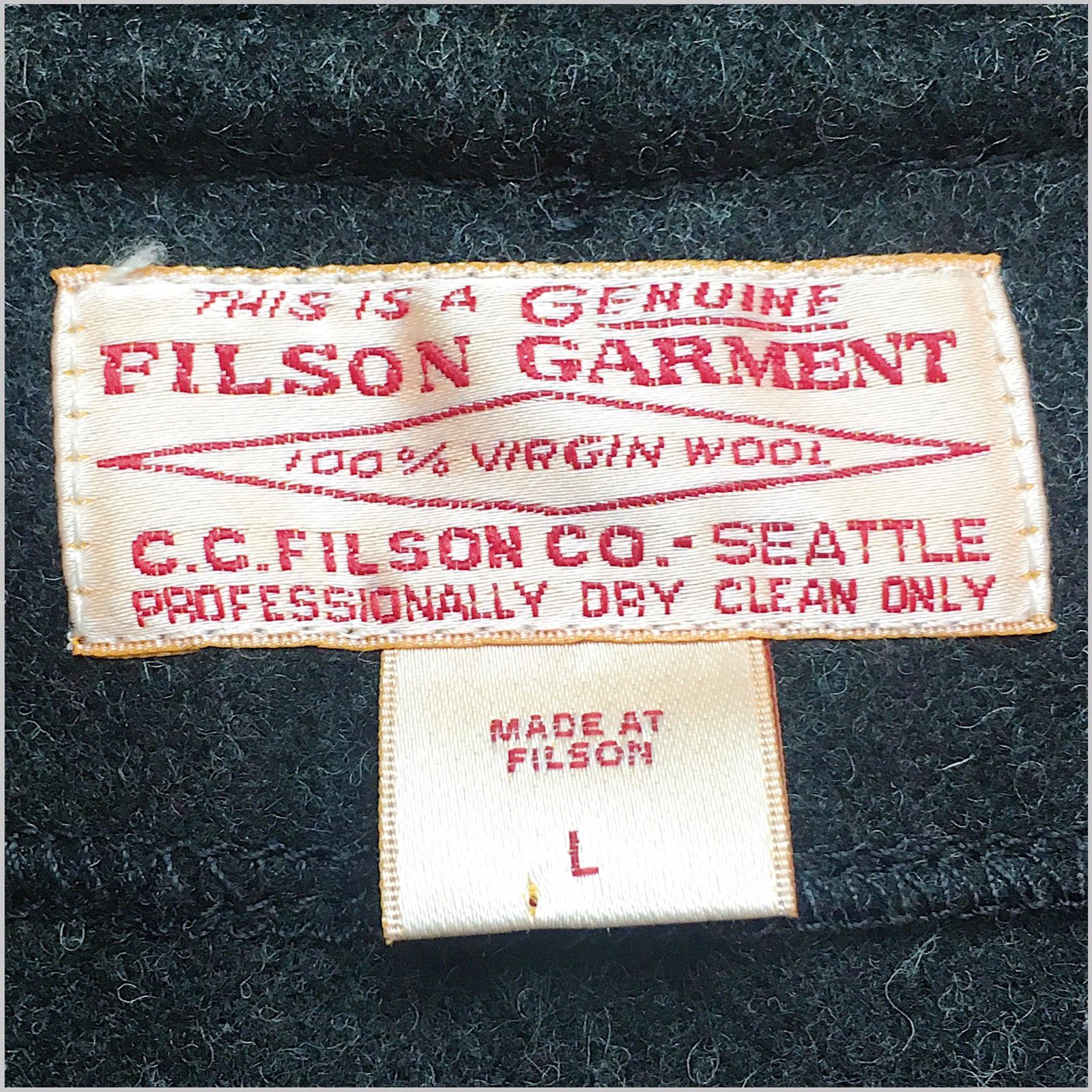 Filson Filson Wool Bomber Jacket Size US L / EU 52-54 / 3 - 5 Thumbnail