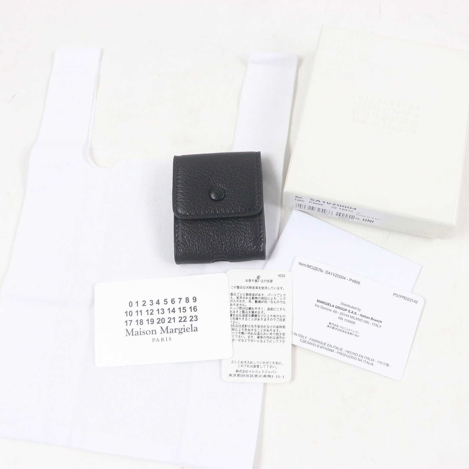 Other Other Maison Margiela 11 AirPods Case Leather Accessory Leather Phonecase SA1VZ0004 Size ONE SIZE - 2 Thumbnail