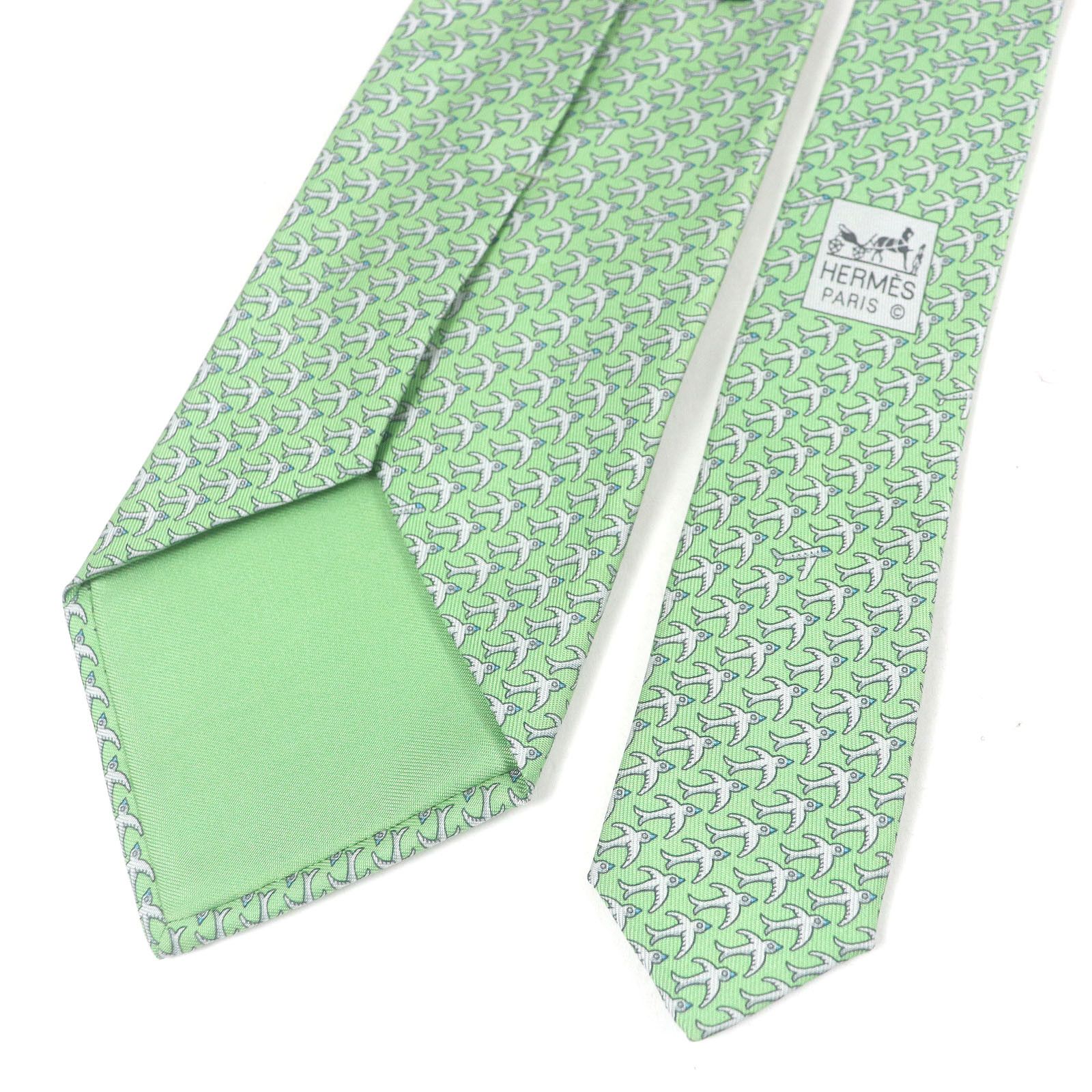 Hermes Hermes Hermes Silk Tie Others Necktie DUTY FREE for USA Size ONE SIZE - 4 Thumbnail