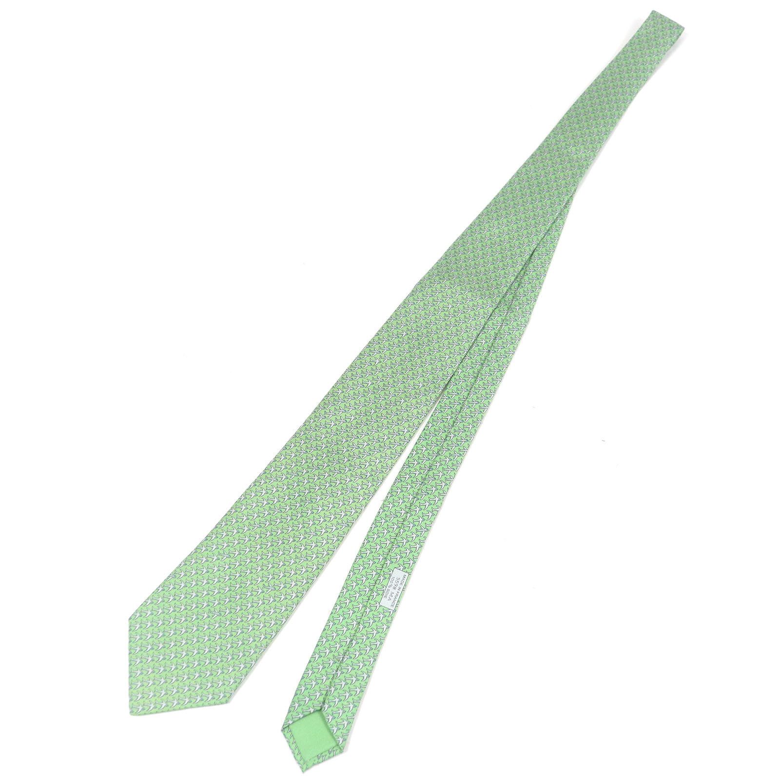 Hermes Hermes Hermes Silk Tie Others Necktie DUTY FREE for USA Size ONE SIZE - 2 Thumbnail