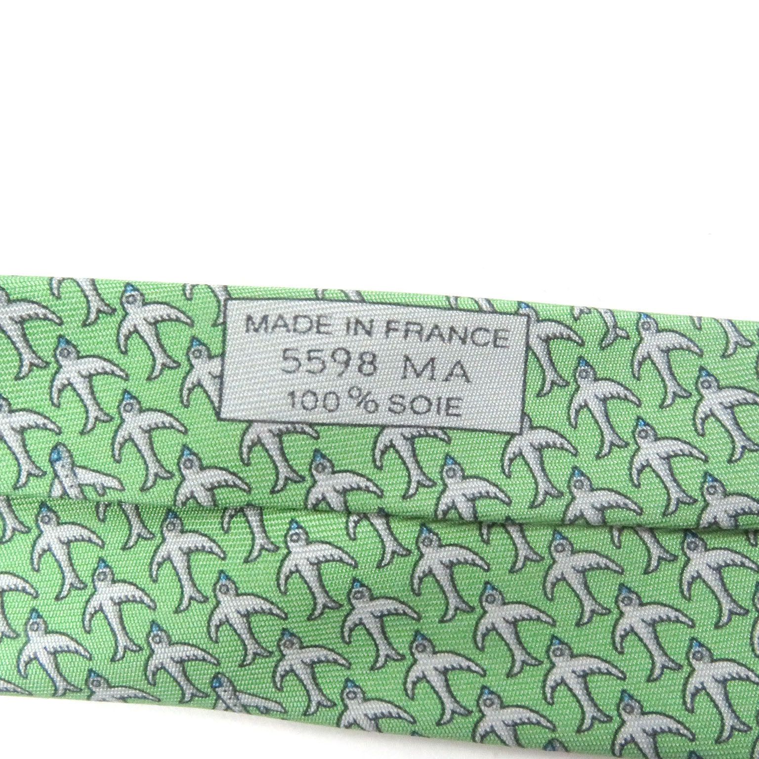 Hermes Hermes Hermes Silk Tie Others Necktie DUTY FREE for USA Size ONE SIZE - 6 Thumbnail
