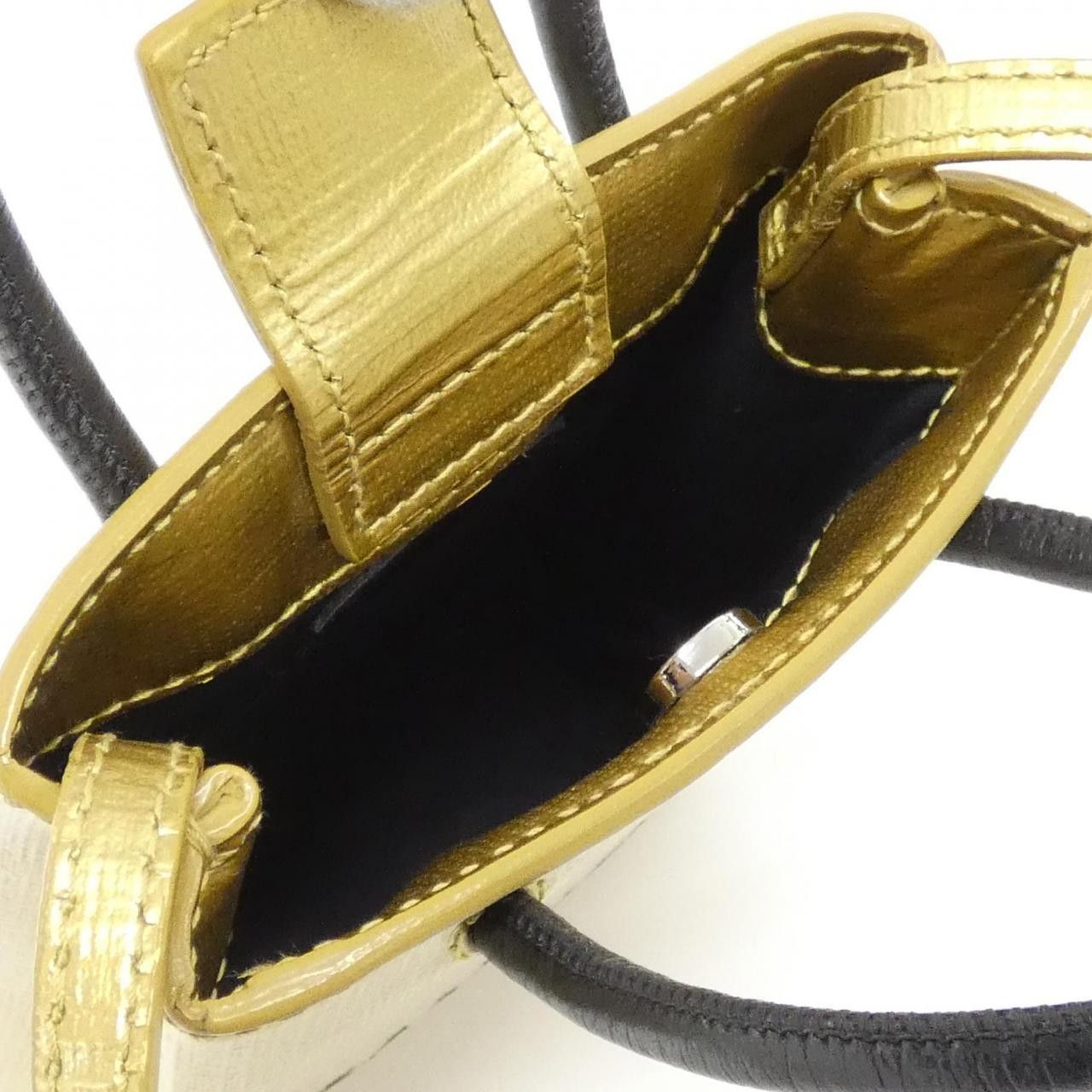 Balenciaga Balenciaga Balenciaga Shopping Phone Holder Calf Bag Leather Crossbody Bag 593826 0AI4N Size ONE SIZE - 7 Thumbnail