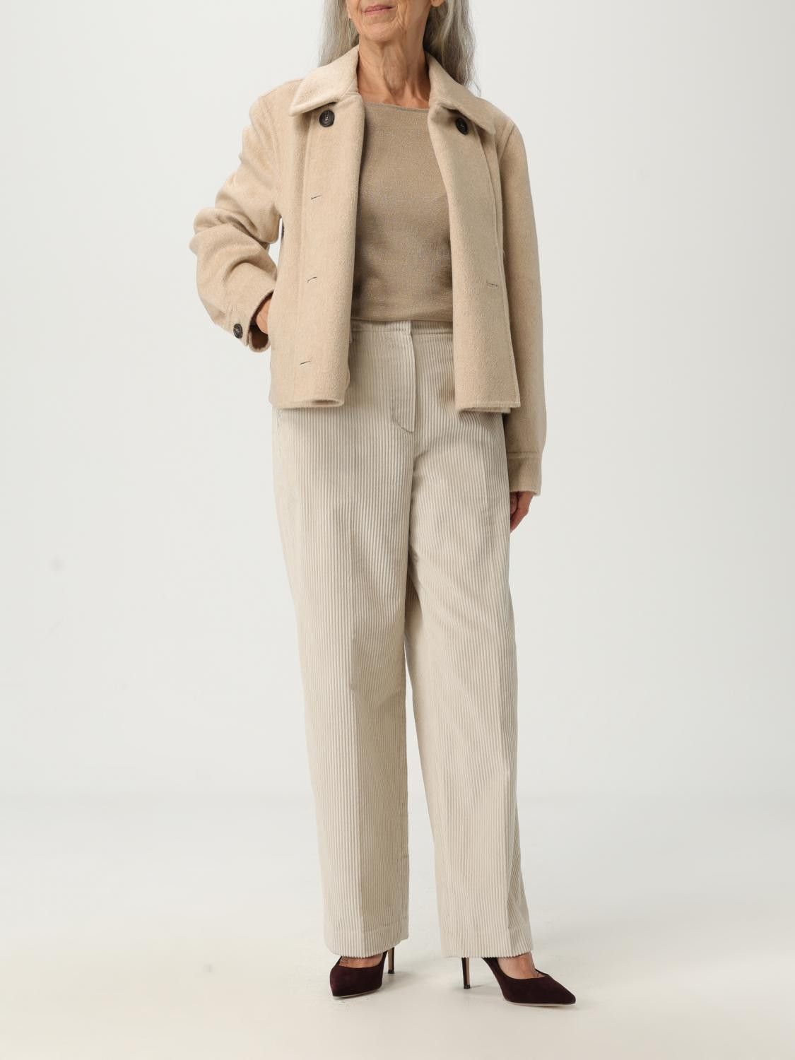 Brunello Cucinelli Brunello Cucinelli Trench Coat Woman Beige Size S / US 4 / IT 40 - 2 Thumbnail