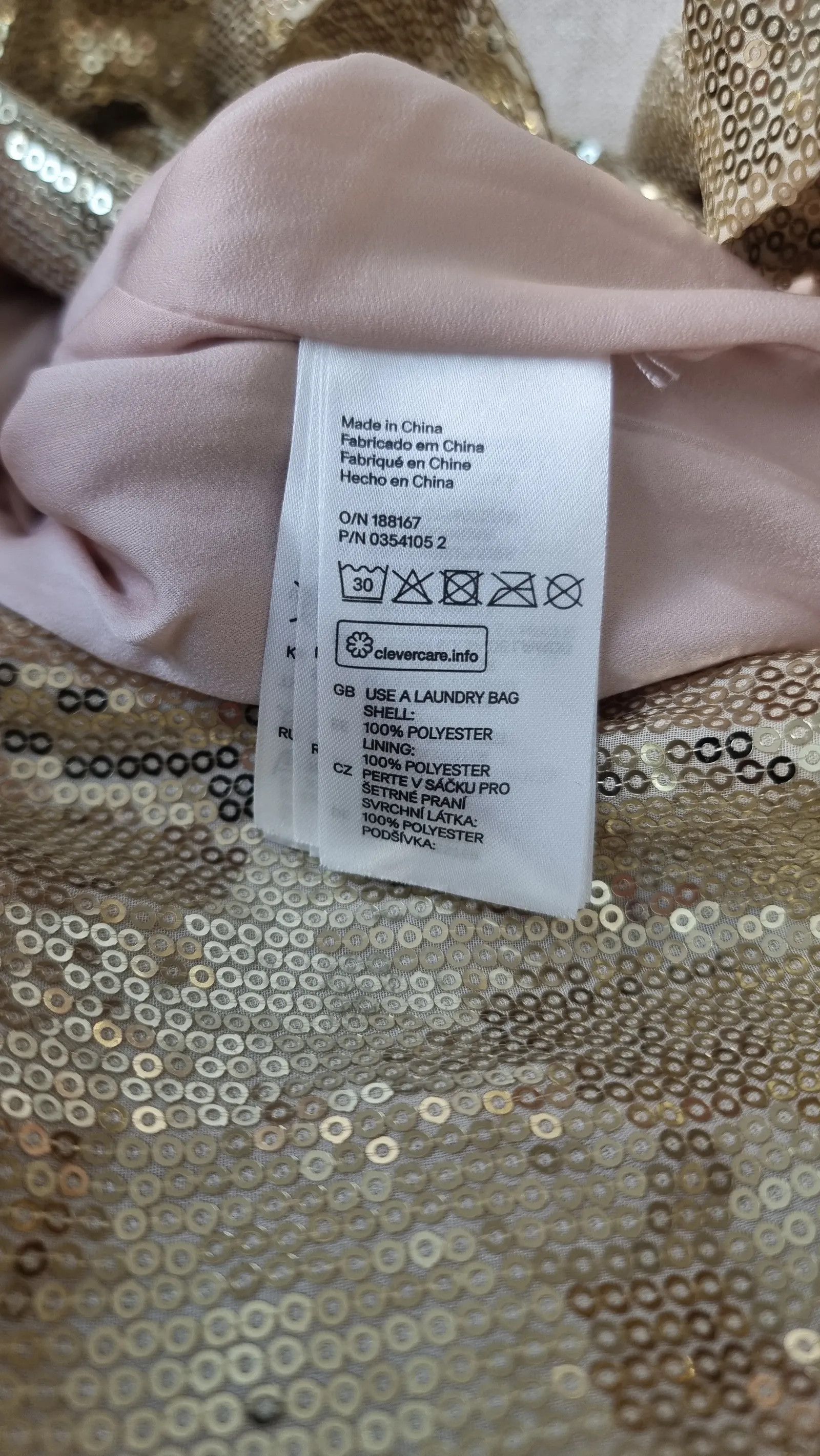 H&M H&M PALJETTKAVAJ Blazer Size S / US 4 / IT 40 - 3 Thumbnail