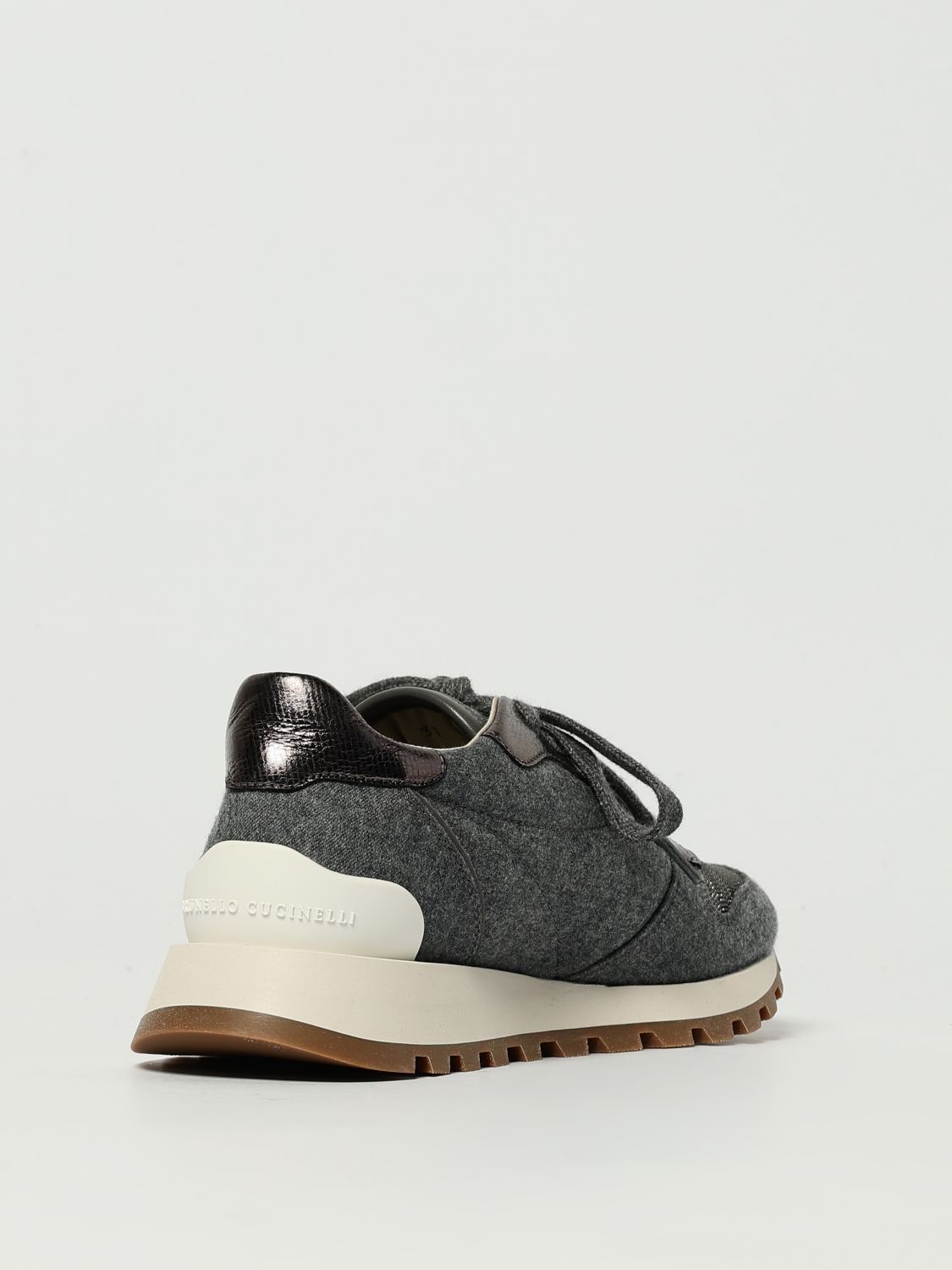 Brunello Cucinelli Sneakers Woman Grey