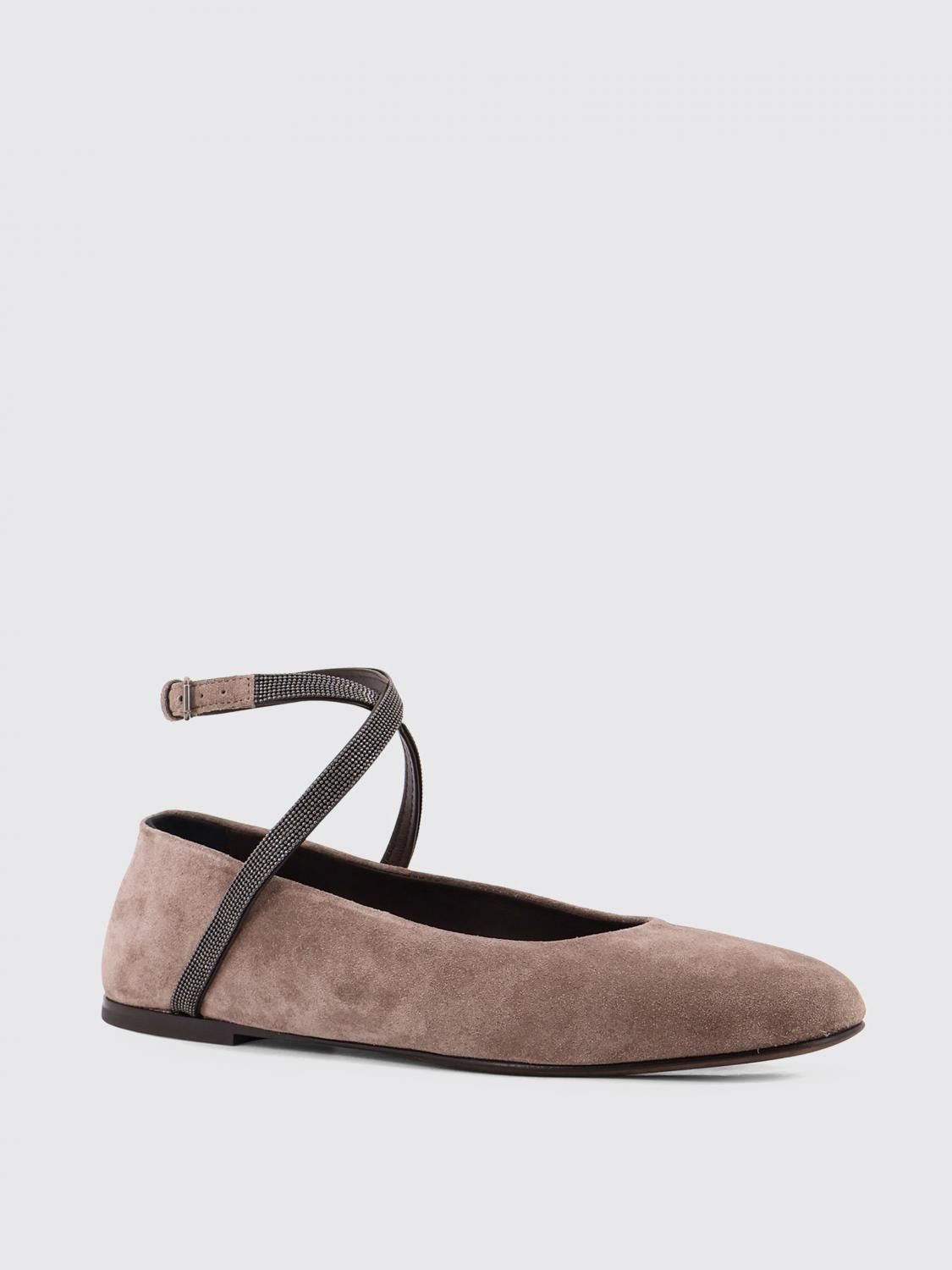 Brunello Cucinelli Brunello Cucinelli Ballet Flats Woman Beige Size US 8 / IT 38 - 2 Thumbnail