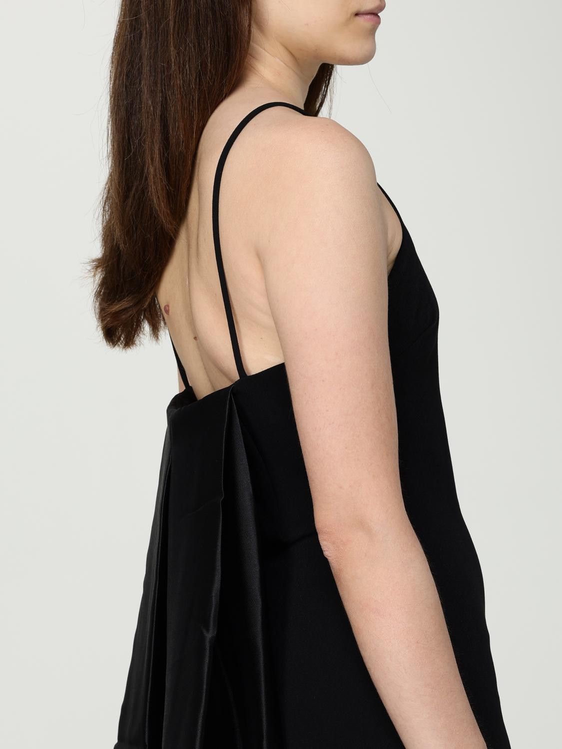 solace london dress black The Meyer Mini Dress in Black