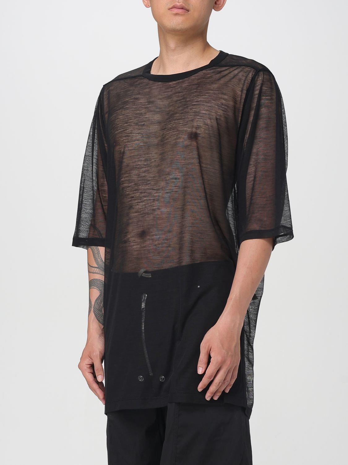 Rick Owens Rick Owens T-Shirt Men Black Size US M / EU 48-50 / 2 - 4 Thumbnail