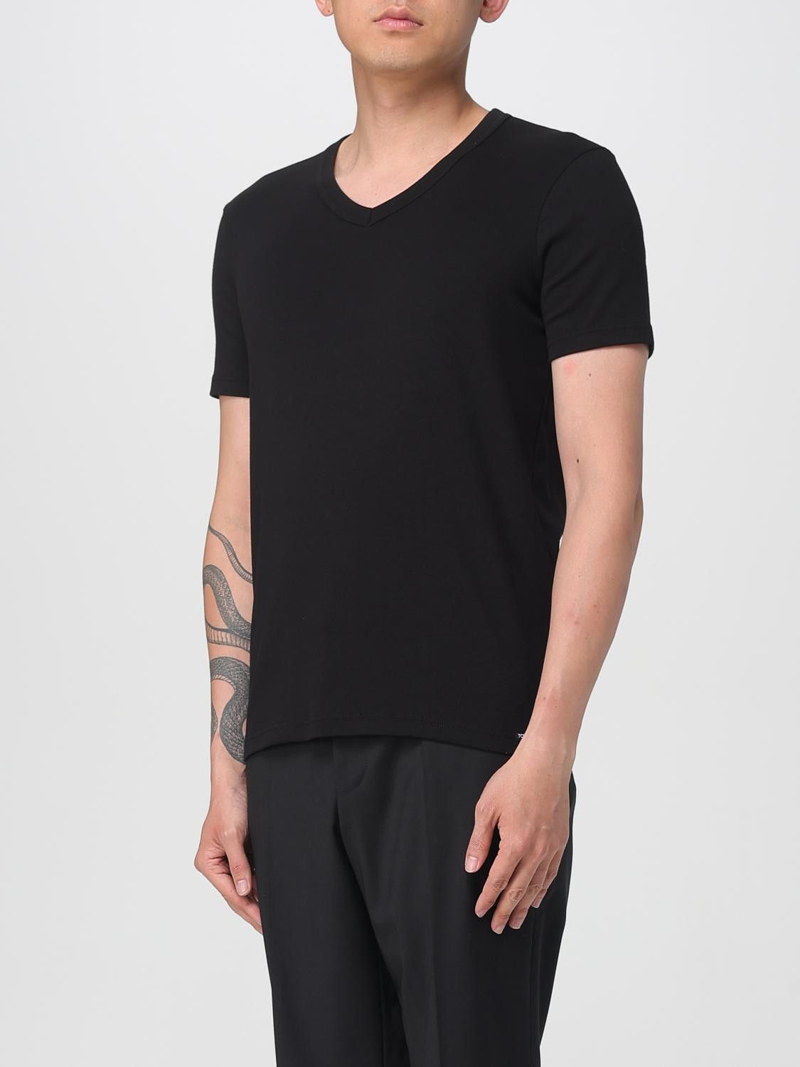 Tom Ford Tom Ford T-Shirt Men Black Size US M / EU 48-50 / 2 - 4 Thumbnail