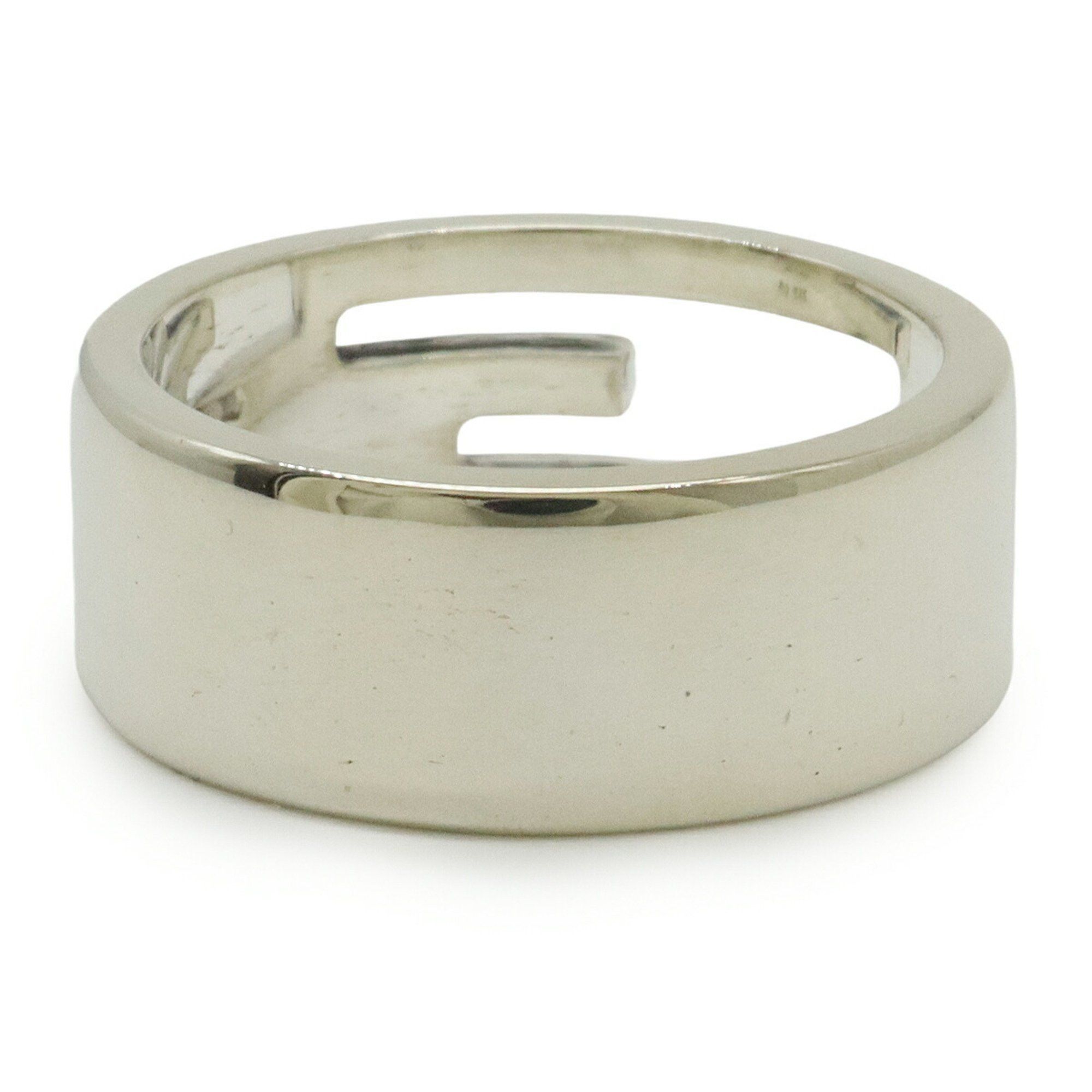 Branded G Ring Finger Ag925 SV925 Silver #17 Japanese Size Approx. 16 Rings