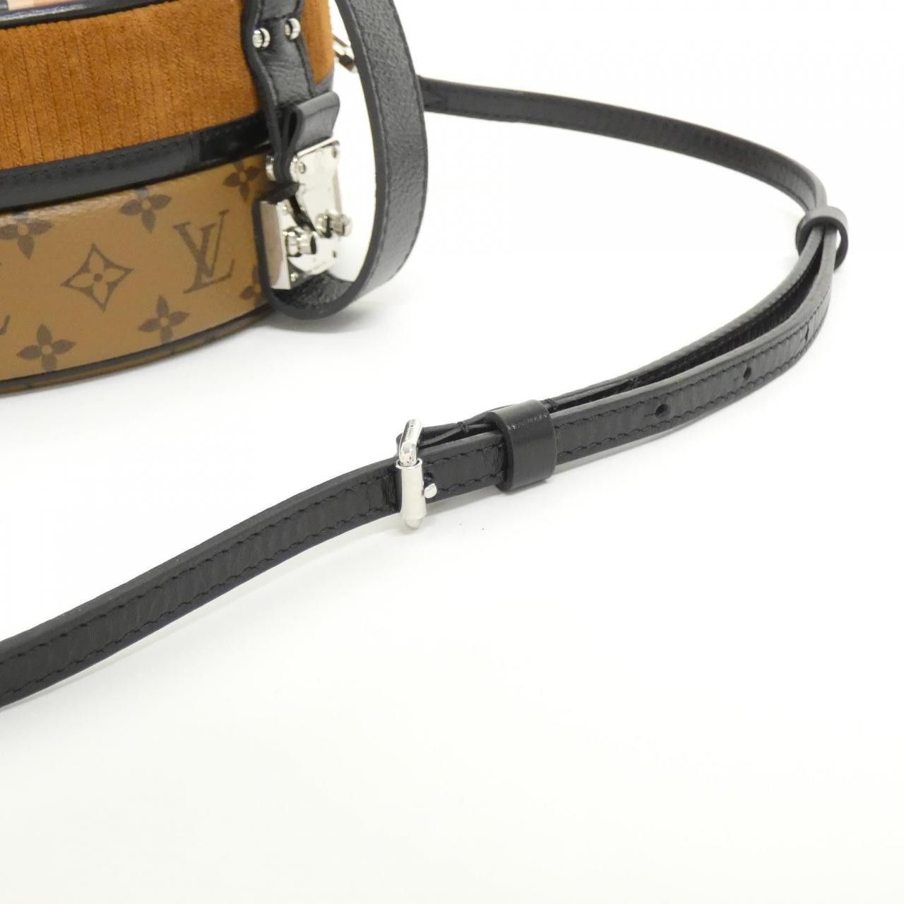 Louis Vuitton Louis Vuitton Louis Vuitton Petite Boite Chapeau Coated Canvas/Calf Shoulder Bag Canvas Shoulder Bag Size ONE SIZE - 5 Thumbnail