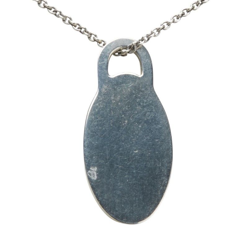 Tiffany & Co. Tiffany & Co. Tiffany Please Return to Plate SV925 Pendant Necklace Metal Necklace Size ONE SIZE - 3 Thumbnail