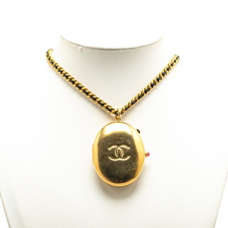 Chanel Chanel Chanel Coco Mark Pendant Necklace Metal Necklace Size ONE SIZE - 8 Thumbnail