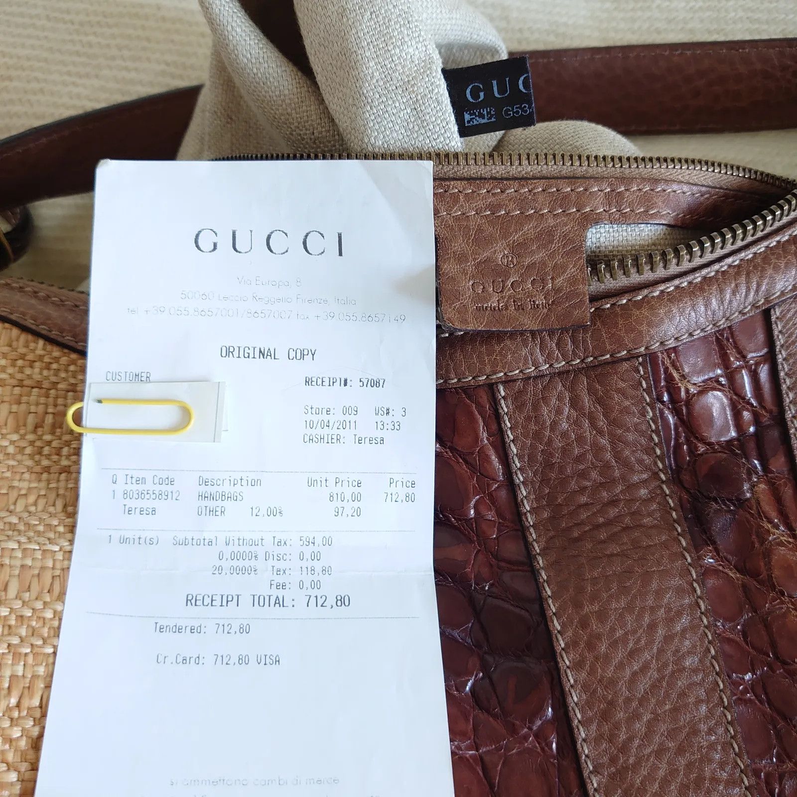 Gucci Gucci Bucket Bag Size ONE SIZE - 2 Thumbnail