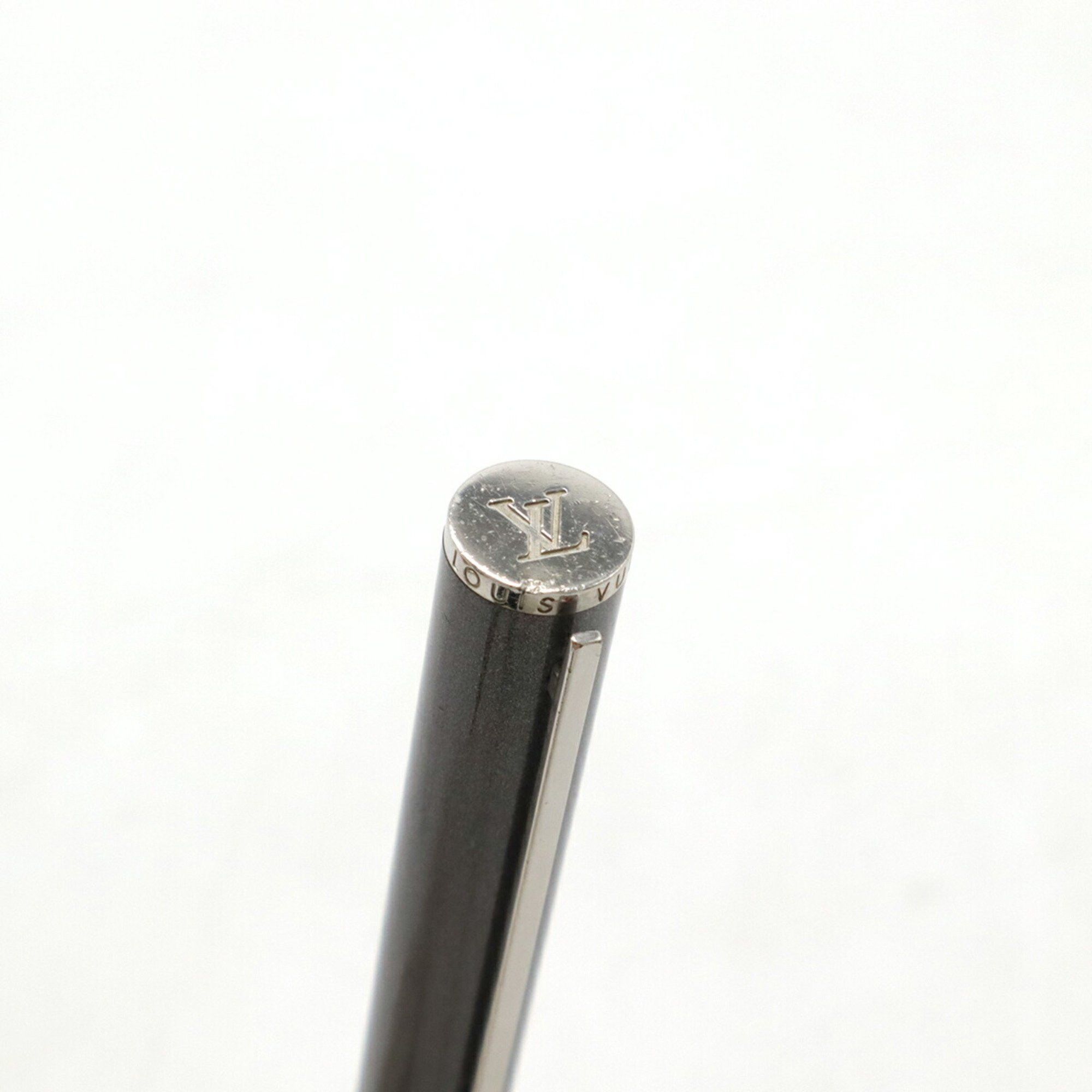 Louis Vuitton Louis Vuitton Jet Ligne Ballpoint Pen Twist Type Rotating Silver Gray Black Ink N79258 Size ONE SIZE - 5 Thumbnail