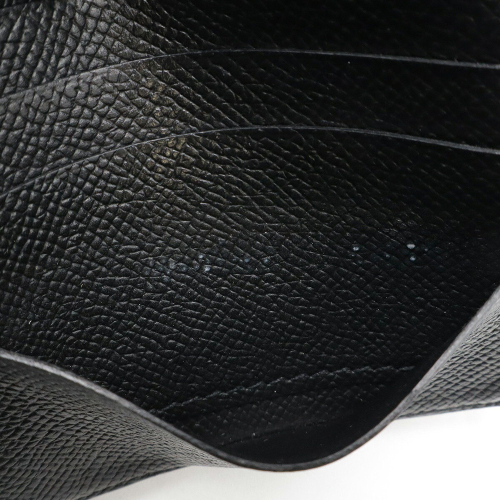 Hermes HERMES MC2 Mendel Long Wallet Bi-fold Veau Epsom Leather Black □L Engraved Size ONE SIZE - 10 Thumbnail