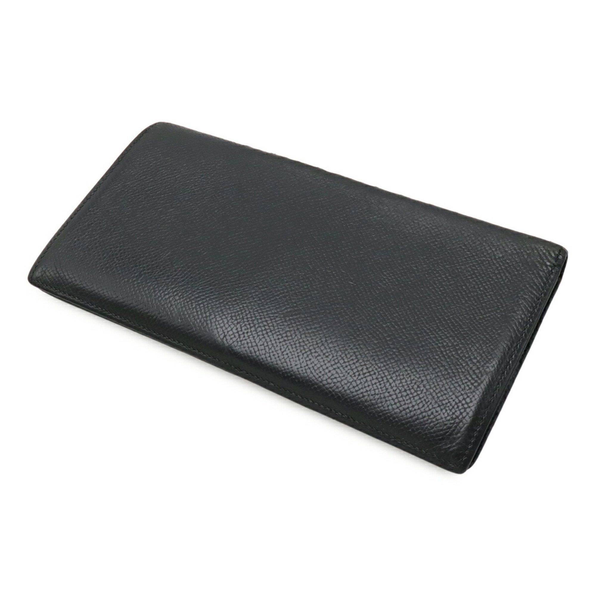 Hermes HERMES MC2 Mendel Long Wallet Bi-fold Veau Epsom Leather Black □L Engraved Size ONE SIZE - 3 Thumbnail