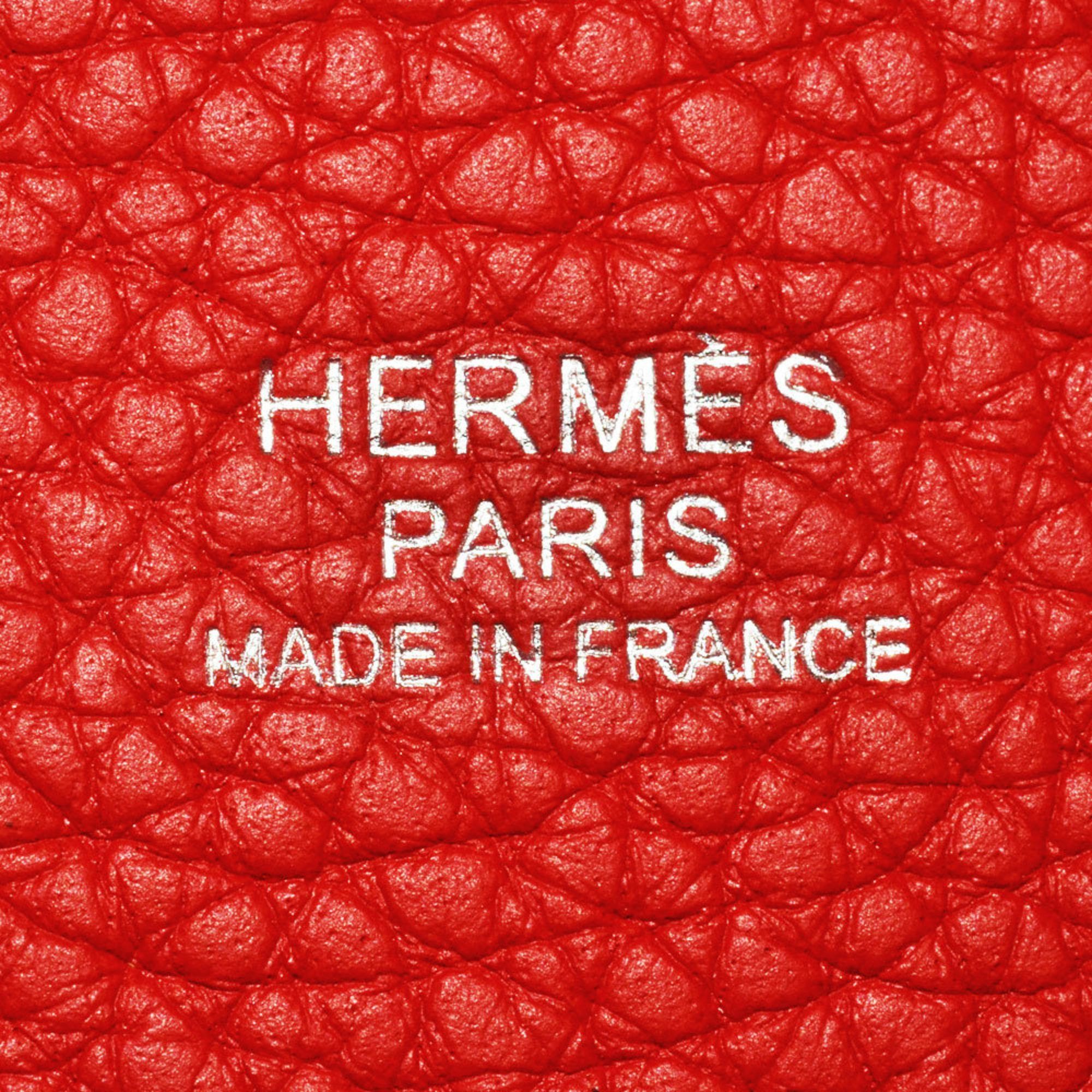 Hermes Hermes Picotin Lock Cazac Deux 22 MM Handbag Taurillon Clemence Y Stamp Red Women's Size ONE SIZE - 6 Thumbnail