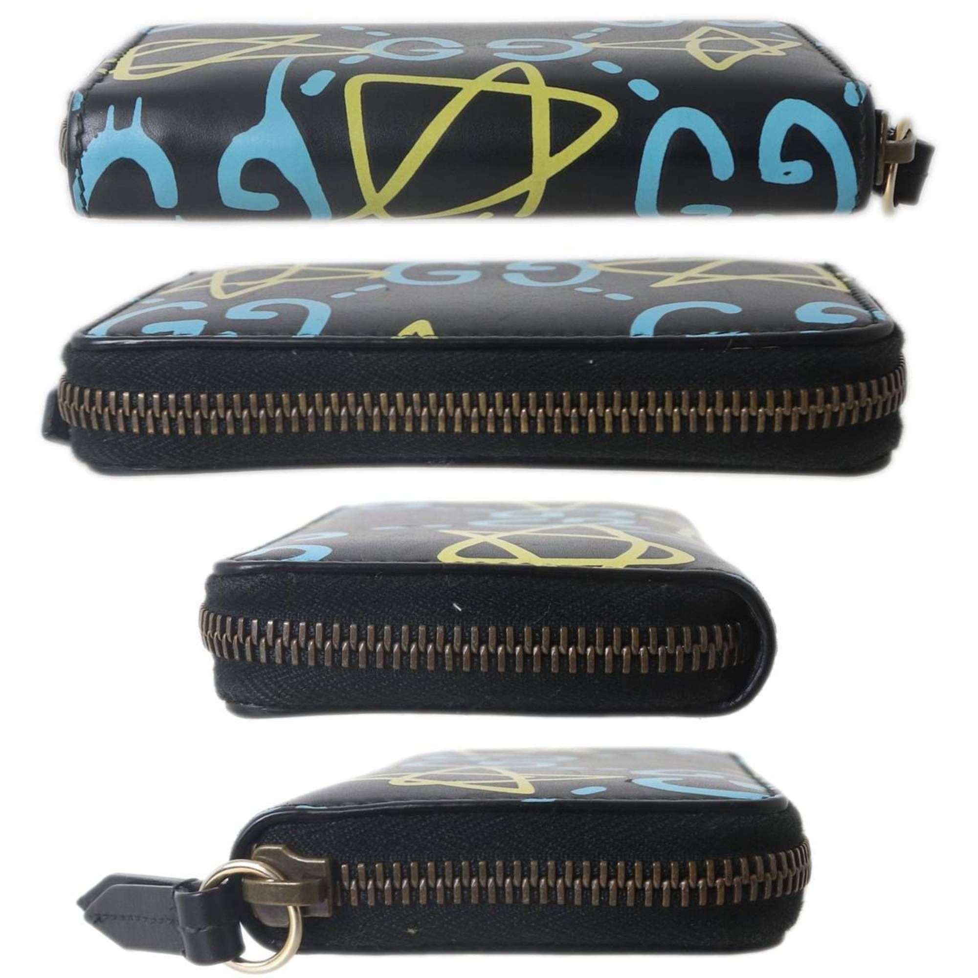 Gucci Gucci Coin Case Ghost Multicolor 448465 Size ONE SIZE - 4 Thumbnail