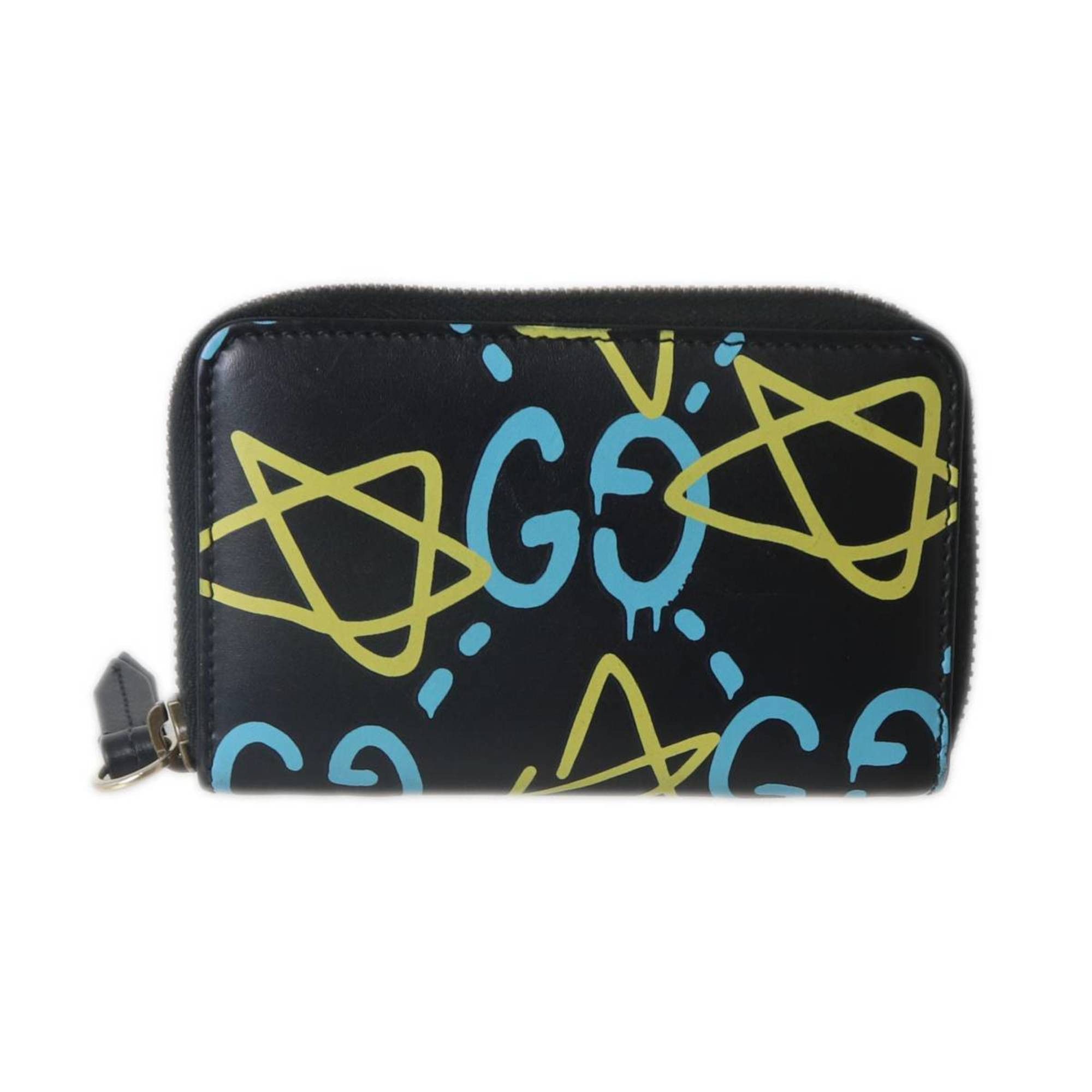 Gucci Gucci Coin Case Ghost Multicolor 448465 Size ONE SIZE - 3 Thumbnail