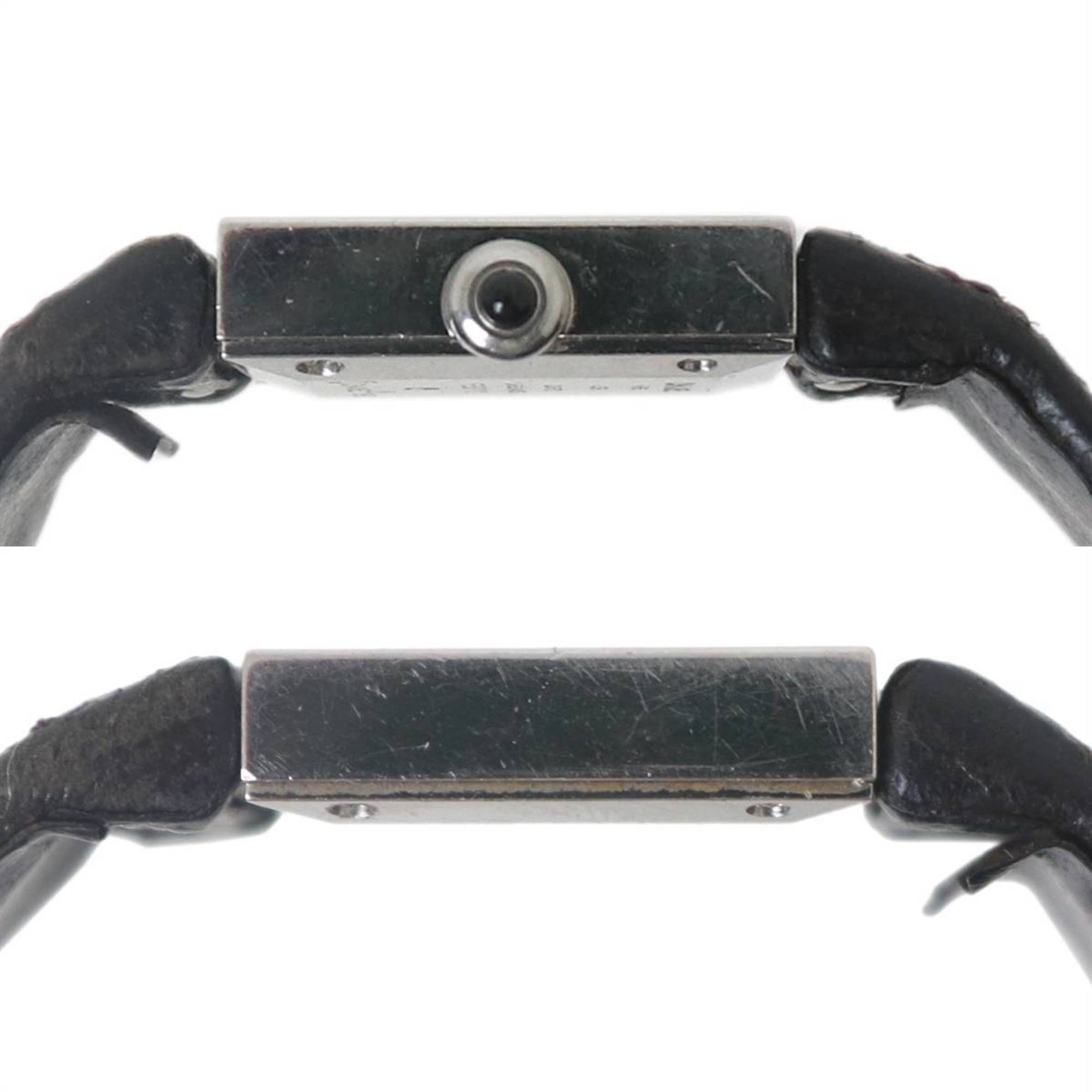 Chanel CHANEL Ashier Ladies Quartz Watch Matelasse Silver x Black ES Size ONE SIZE - 3 Thumbnail