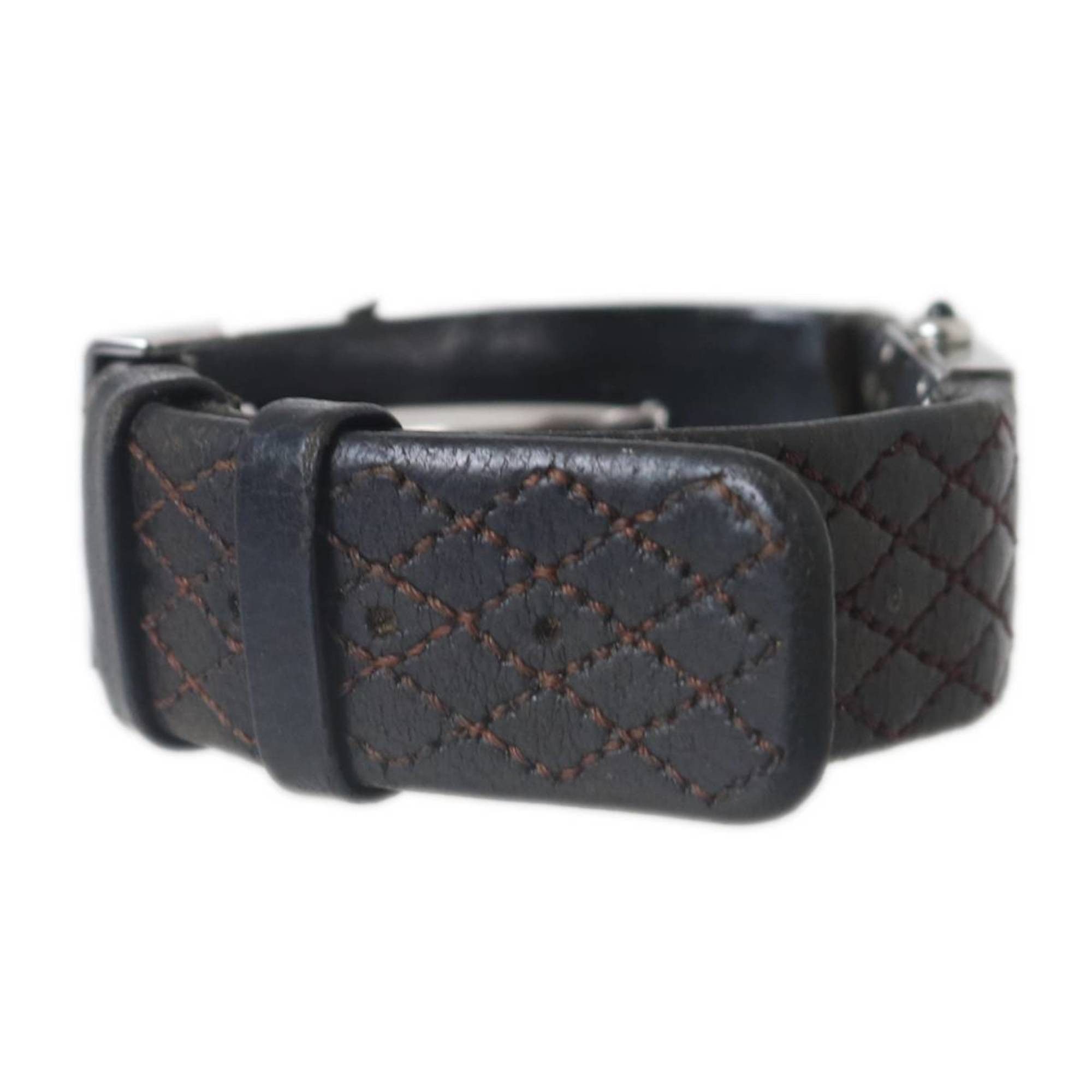 Chanel CHANEL Ashier Ladies Quartz Watch Matelasse Silver x Black ES Size ONE SIZE - 5 Thumbnail