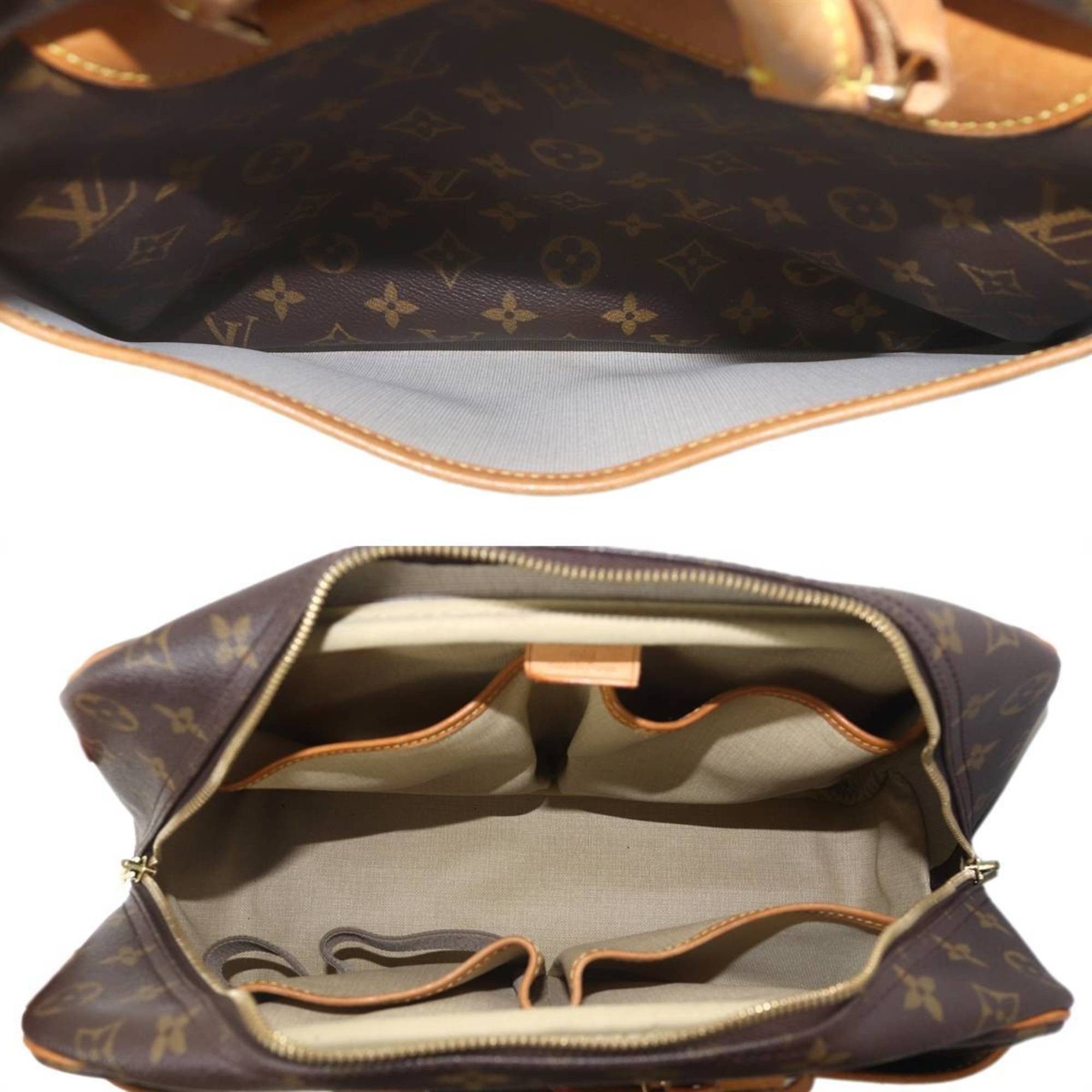 Louis Vuitton Louis Vuitton Deauville Handbag Monogram M47270 MB0043 Name Tag (with Initials) IS Size ONE SIZE - 8 Thumbnail