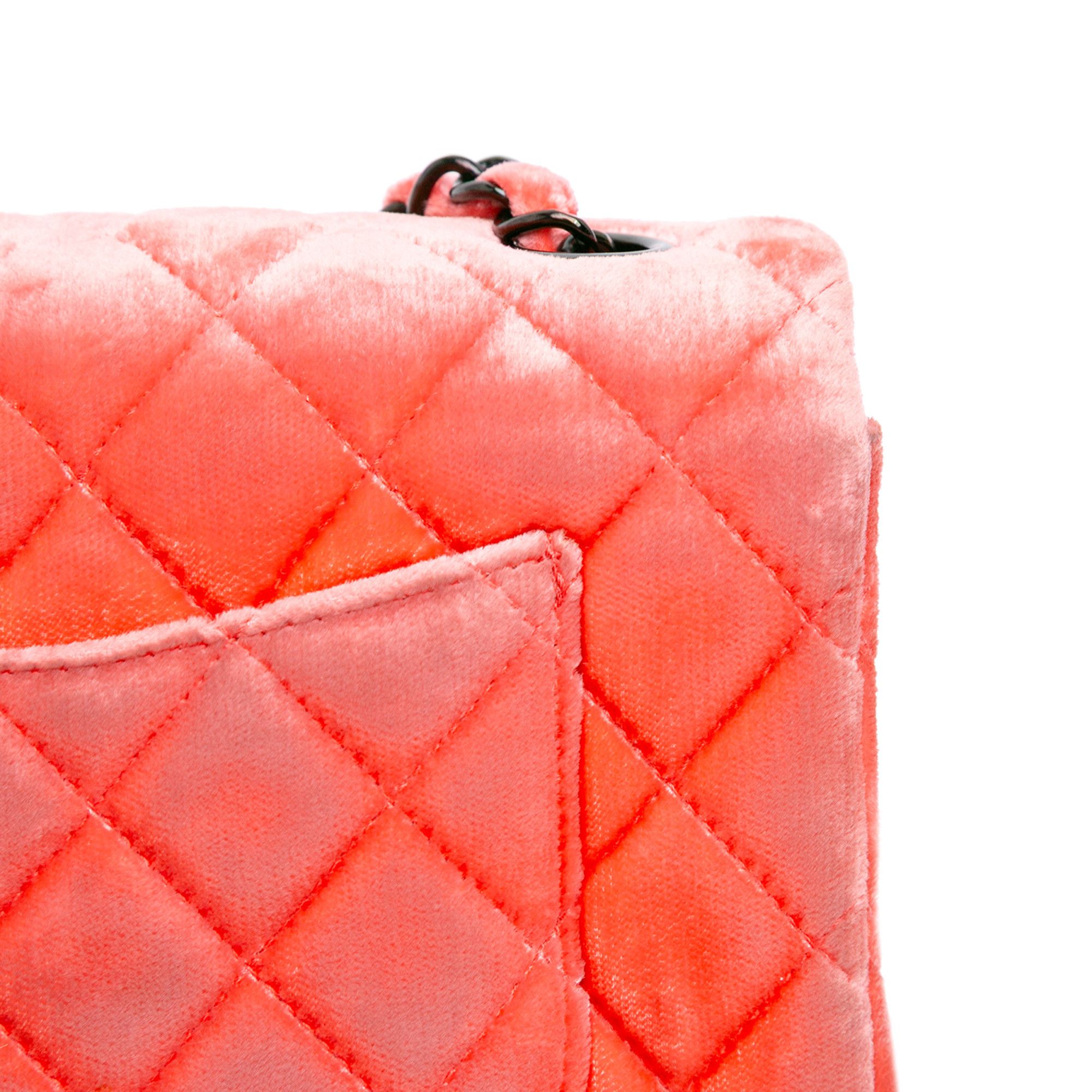 Chanel Chanel Mini Rectangular Classic Velvet Single Flap Size ONE SIZE - 11 Thumbnail
