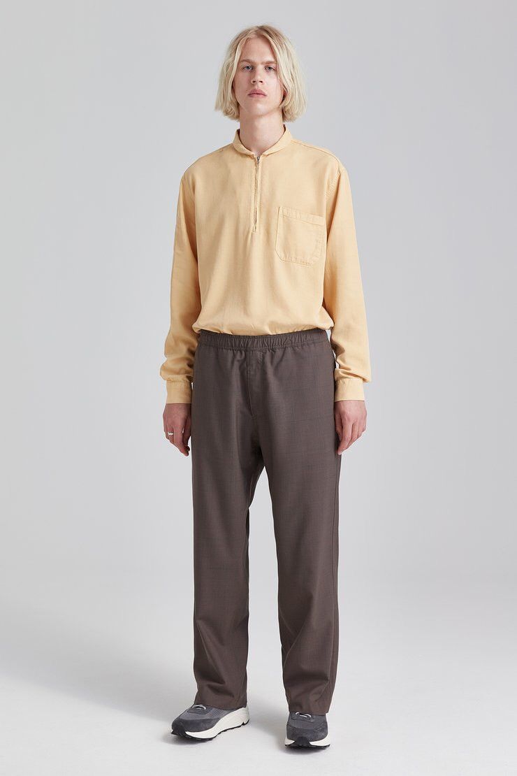 LIGHT TWEED EASY TROUSERS - その他