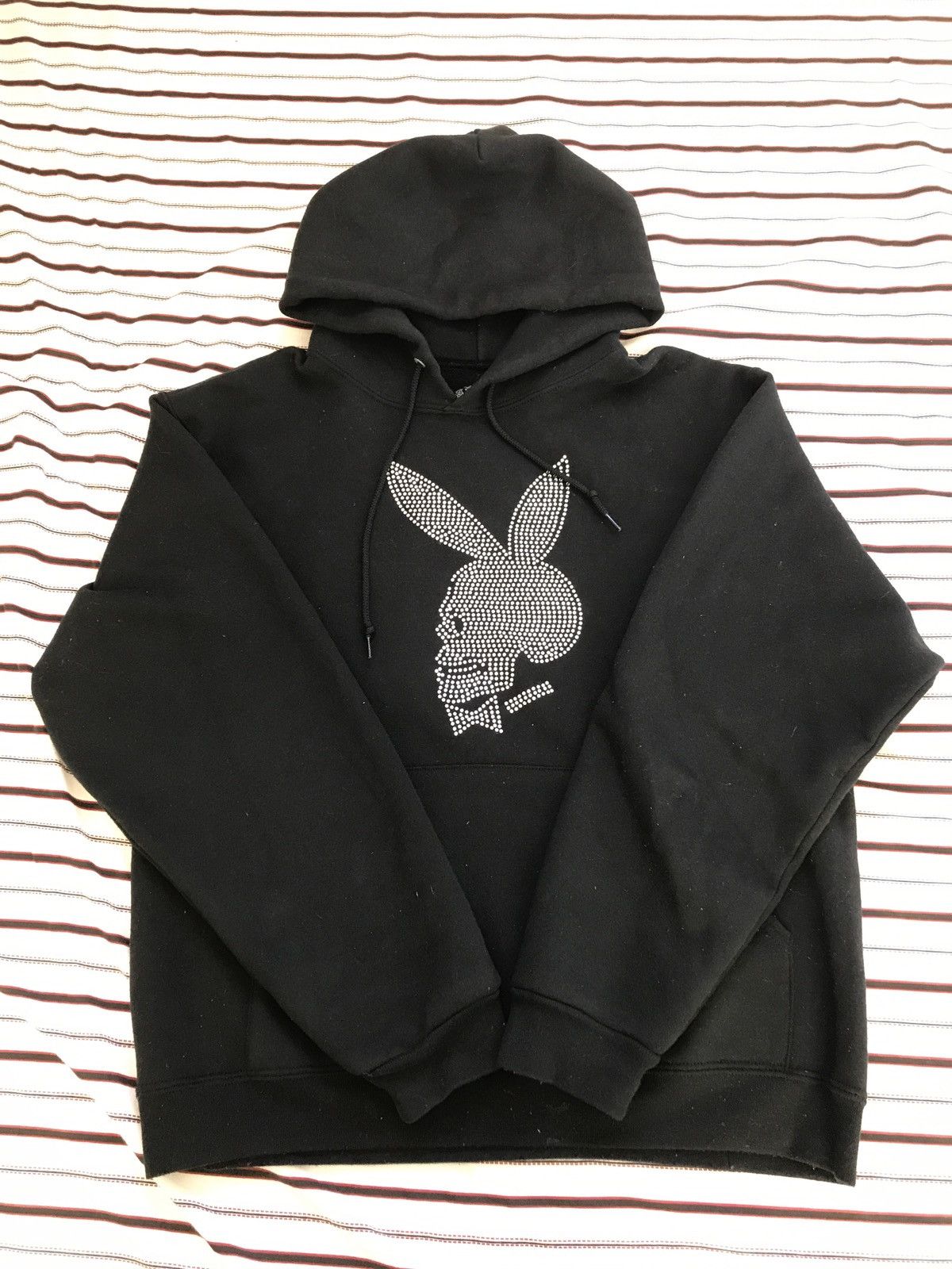 undtagelse Lover og forskrifter Revisor Playboy Activity Rhinestone Hoodie | Grailed