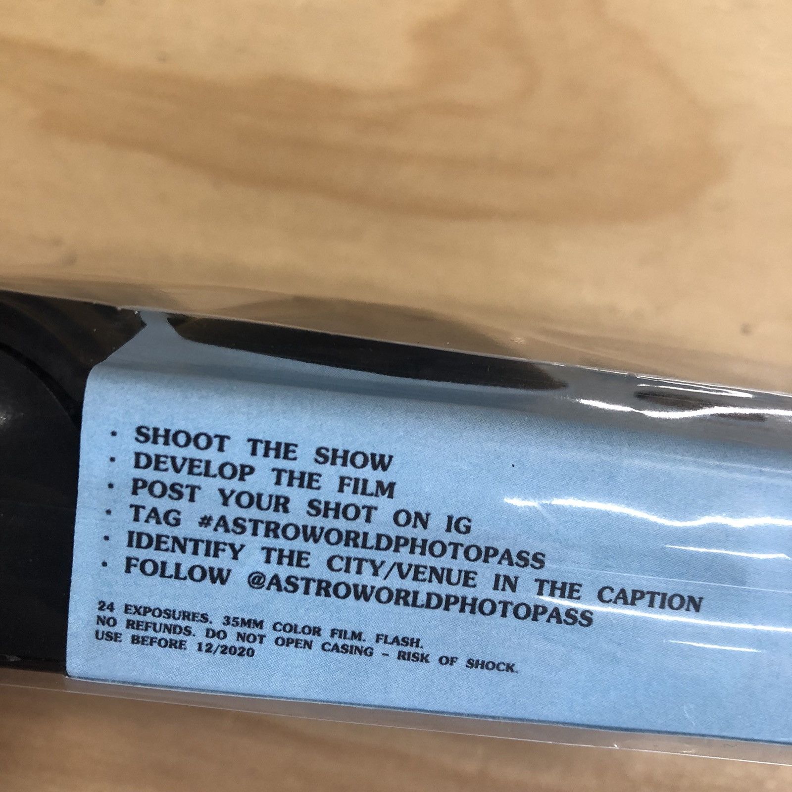 Travis Scott Travis Scott Astro World Disposable Camera Size ONE SIZE - 5 Thumbnail