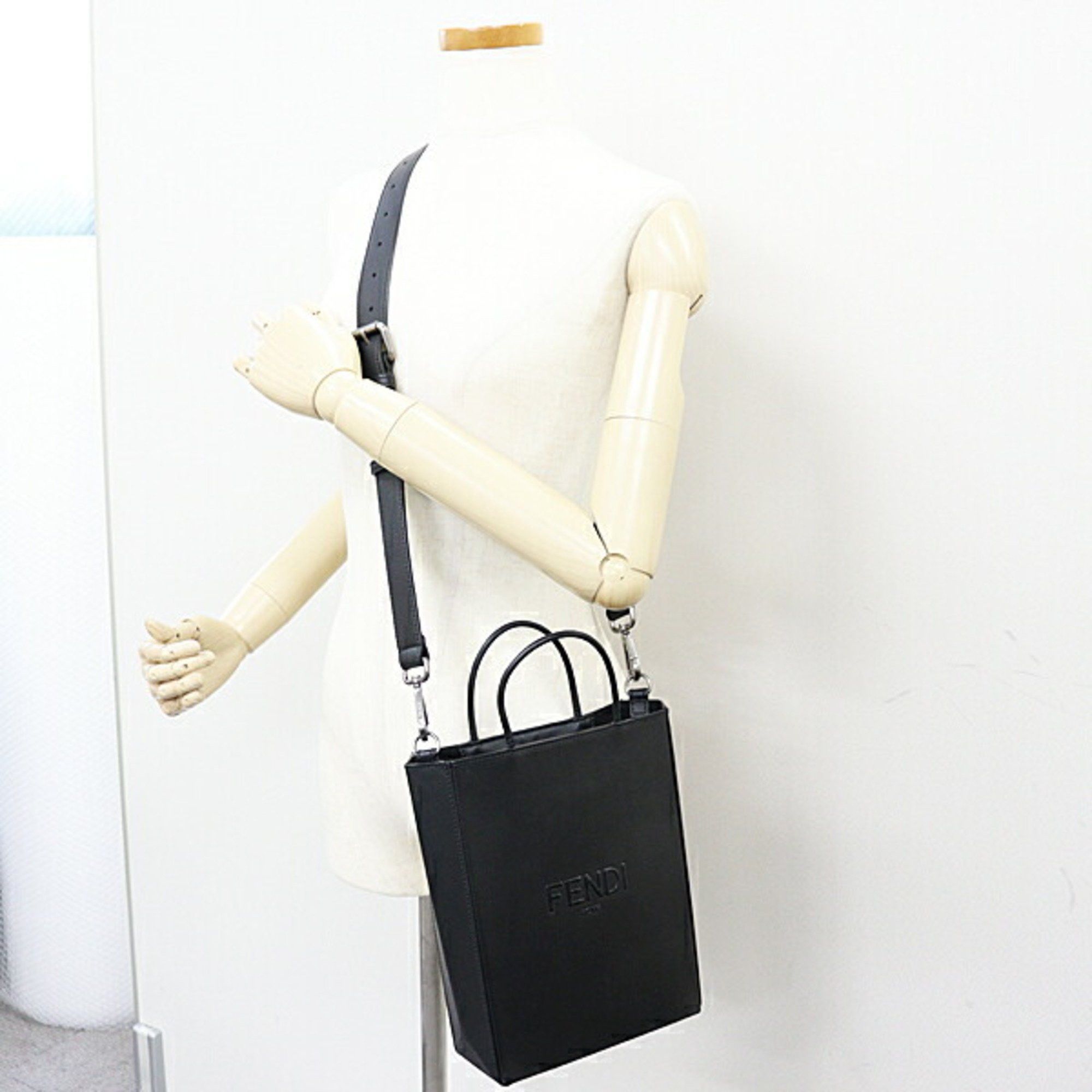 Fendi Fendi Bag Small Black 7VA512 Handbag Shoulder Size ONE SIZE - 6 Thumbnail