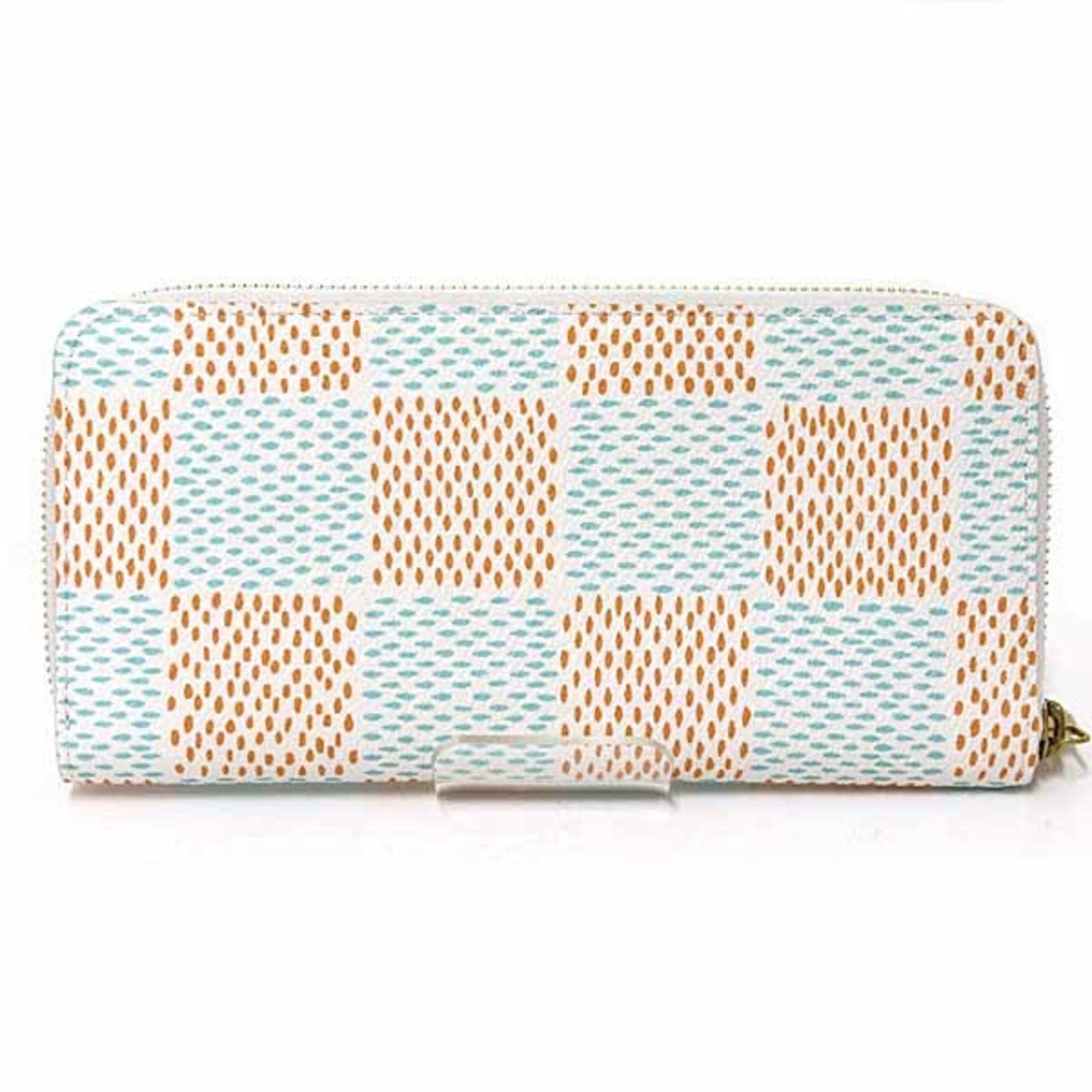 Louis Vuitton LOUIS VUITTON Zippy Wallet Vertical Round Long Damier Heritage N40675 A Size ONE SIZE - 3 Thumbnail