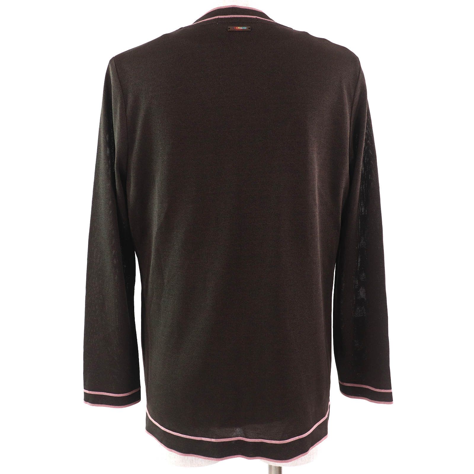 Other Other LEONARD SPORT Floral print Knit 2way Top Cotton Tops DUTY FREE for USA Size ONE SIZE - 4 Thumbnail