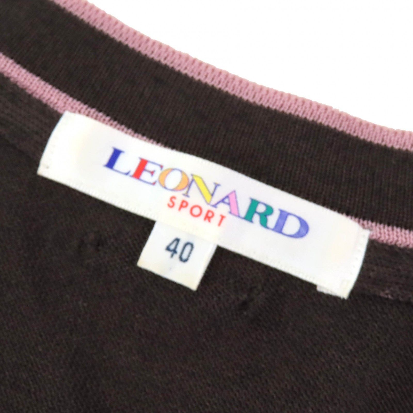 Other Other LEONARD SPORT Floral print Knit 2way Top Cotton Tops DUTY FREE for USA Size ONE SIZE - 16 Thumbnail