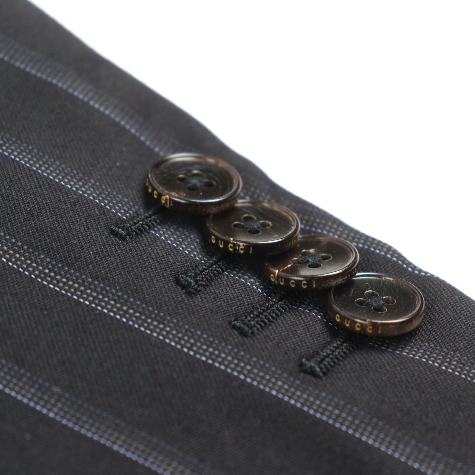 Gucci Gucci Gucci Logo Button Two-piece Set Wool Suit Set Cotton Suits DUTY FREE for USA Size ONE SIZE - 11 Thumbnail