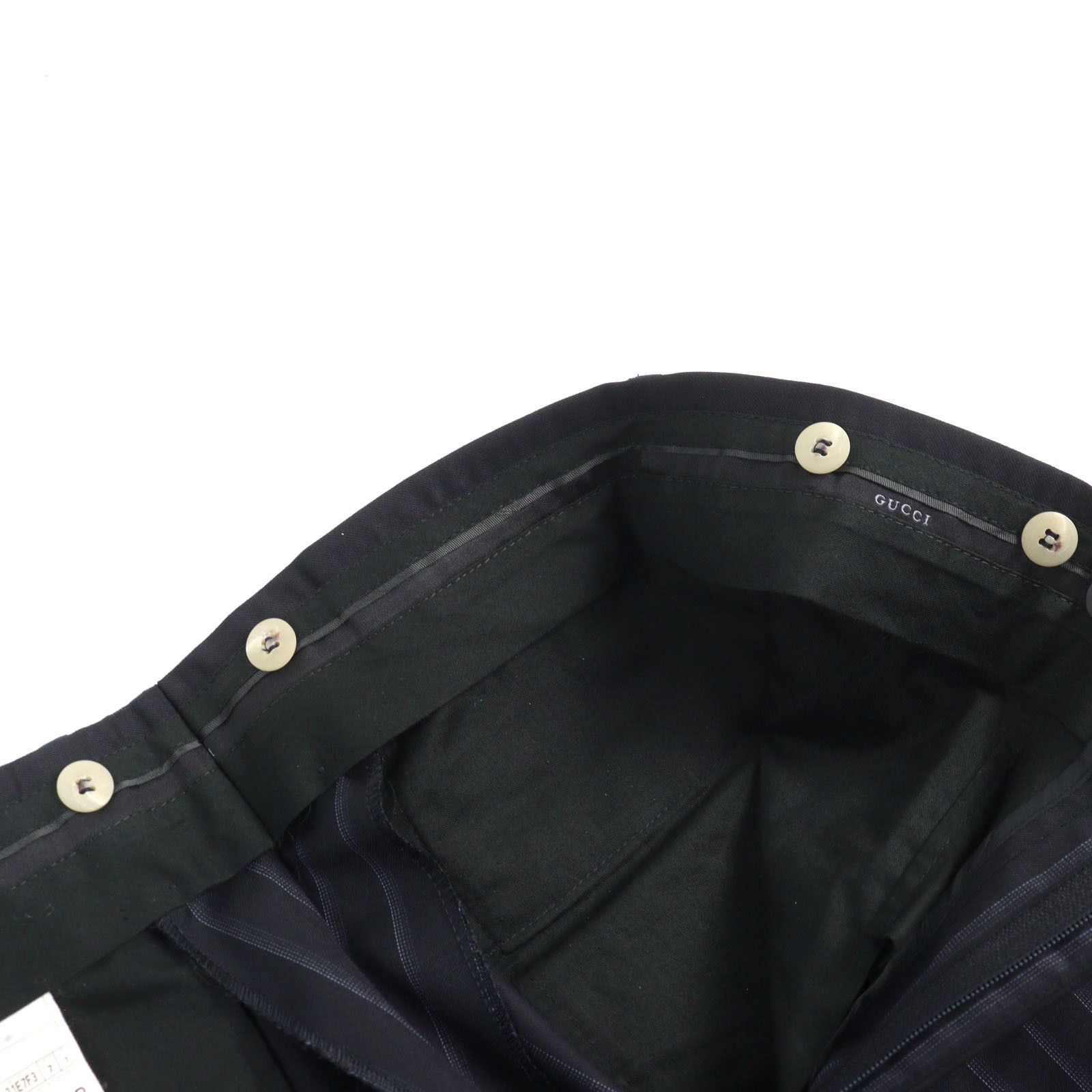 Gucci Gucci Gucci Logo Button Two-piece Set Wool Suit Set Cotton Suits DUTY FREE for USA Size ONE SIZE - 12 Thumbnail