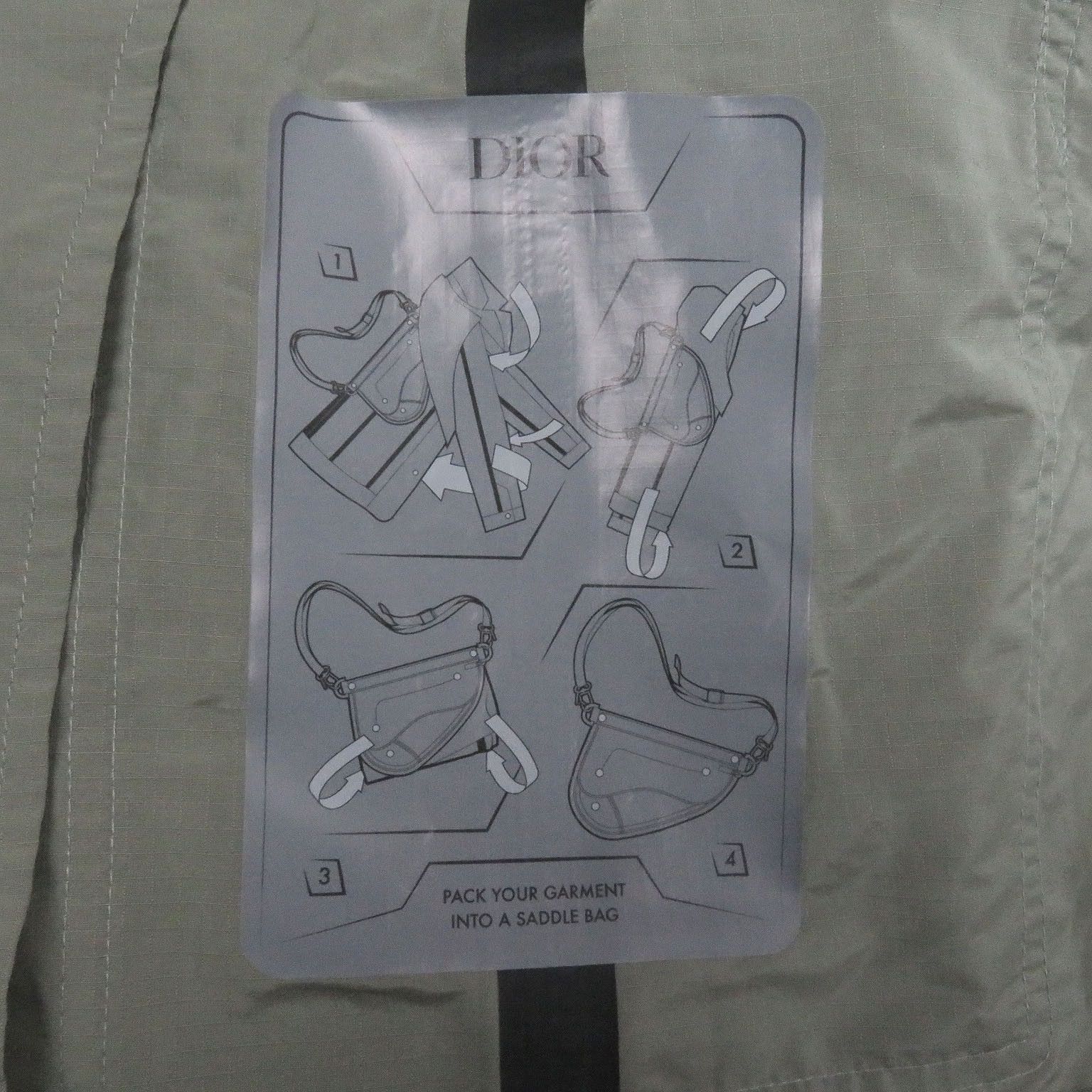 Dior Dior Dior Embroidered logo Nylon Jacket Others Outerwear DUTY FREE for USA Size ONE SIZE - 9 Thumbnail